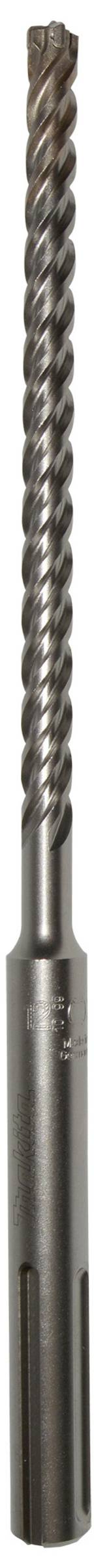 Ein Metallbohrer mit spiralförmigen Rillen, geeignet für das Bohren in harte Materialien. Runder Schaft für Bohrfutter.