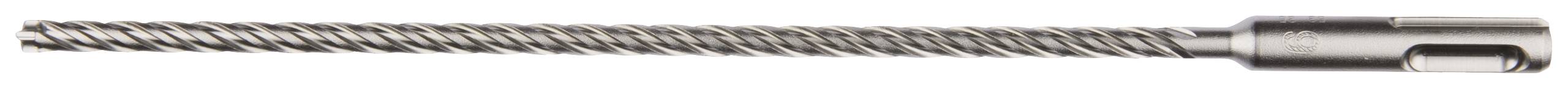 Schraubendrill mit spiralförmigem Kopf vor weißem Hintergrund. Verwendet für Bohrmaschinen, um Löcher in Materialien zu bohren.