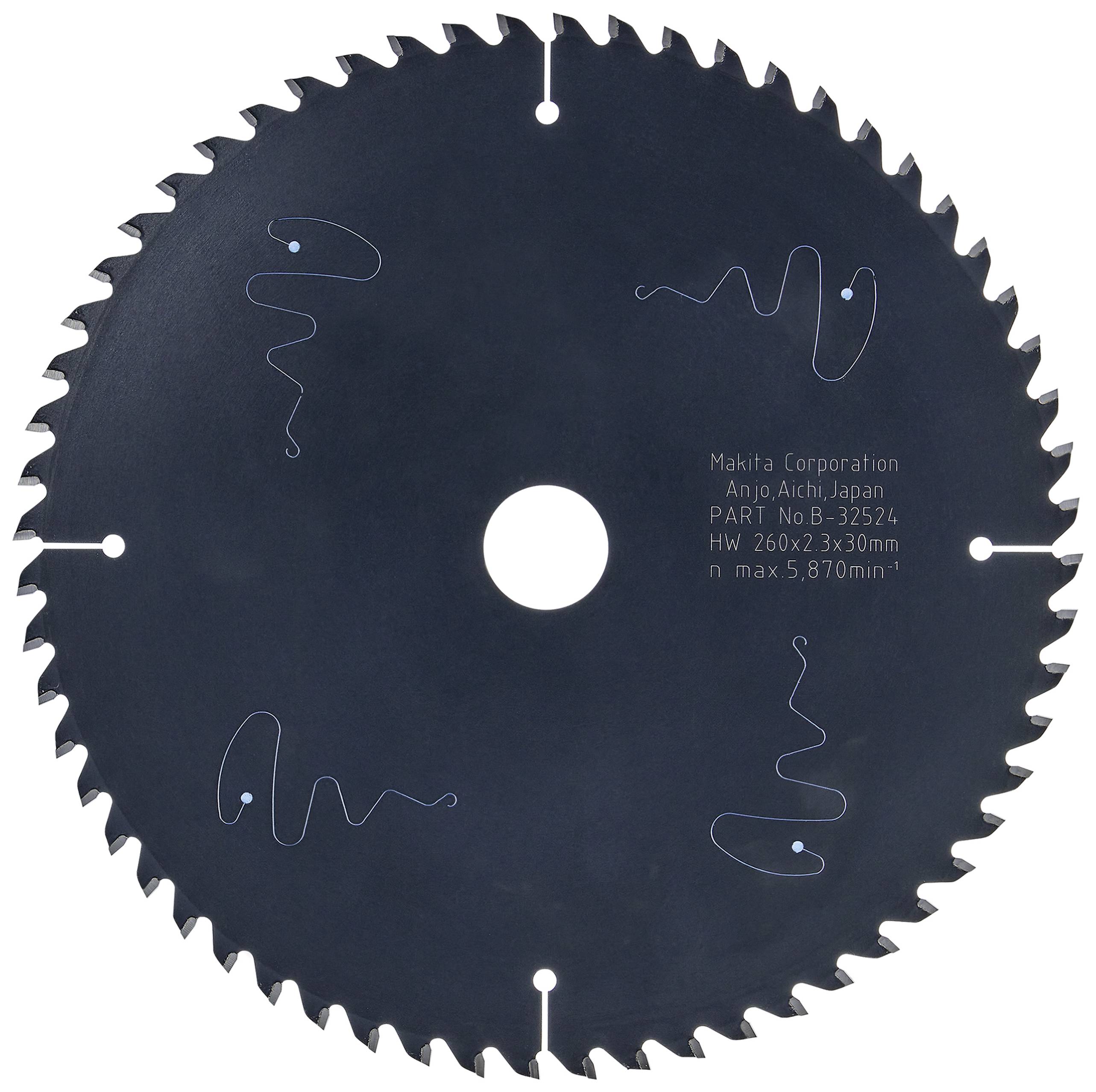 Makita MAKBLADE B-32524 Hartmetall Kreissägeblatt 260 x 30 x 1.8 mm Zähneanzahl: 60 1 St.
