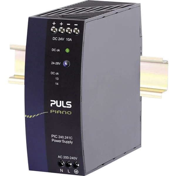 PULS PIC240.241C Hutschienen-Netzteil (DIN-Rail) 24 V/DC 10A 240W Anzahl Ausgänge:1 x Inhalt 1St. PULS PIC240.241C Hutschienen-Netzteil (DIN-Rail) 24 V/DC 10A 240W Anzahl Ausgänge:1 x Inhalt 1St.
