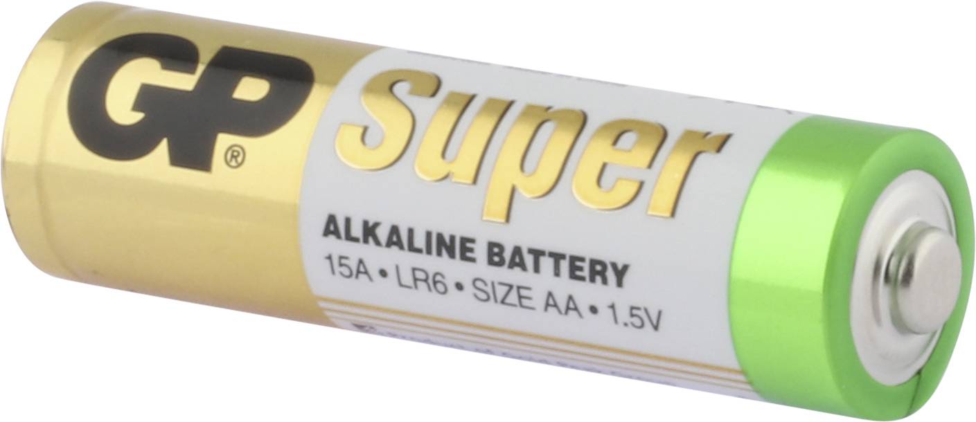 GP Super Mignon (AA)-Batterie Alkali-Mangan 1.5 V 24 St.