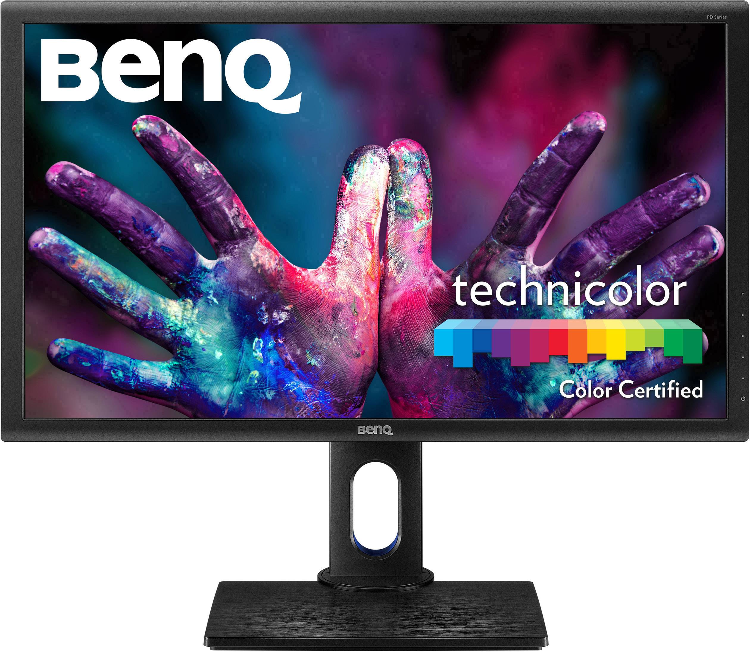 BenQ PD2700Q LED-Monitor 68.6cm (27 Zoll) EEK G (A - G) 2560 x 1440 Pixel WQHD 4 ms HDMI®, USB 2.0, DisplayPort, Mini DisplayPort