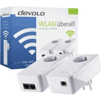 Devolo dLAN 550+ WiFi Powerline WLAN Starter Kit 500MBit/s Devolo dLAN 550+ WiFi Powerline WLAN Starter Kit 500MBit/s