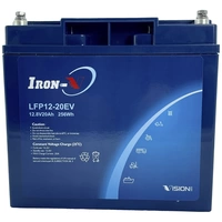Vision Akkus LiFePo4 1220 Spezial-Akku LiFePo-Block Schraubkontakt LiFePO 4 12.8V 20000 mAh 1St. Vision Akkus LiFePo4 1220 Spezial-Akku LiFePo-Block Schraubkontakt LiFePO 4 12.8V 20000 mAh 1St.
