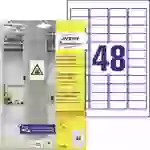 Avery-Zweckform L7873-20 Kraftkleber-Etiketten 45.7 x 21.2mm Papier Weiß 960 St. Permanent haftend, Stark haftend Avery-Zweckform L7873-20 Kraftkleber-Etiketten 45.7 x 21.2mm Papier Weiß 960 St. Permanent haftend, Stark haftend