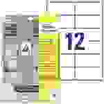 Avery-Zweckform L7875-20 Kraftkleber-Etiketten 105 x 48mm Papier Weiß 240 St. Permanent haftend, Stark haftend