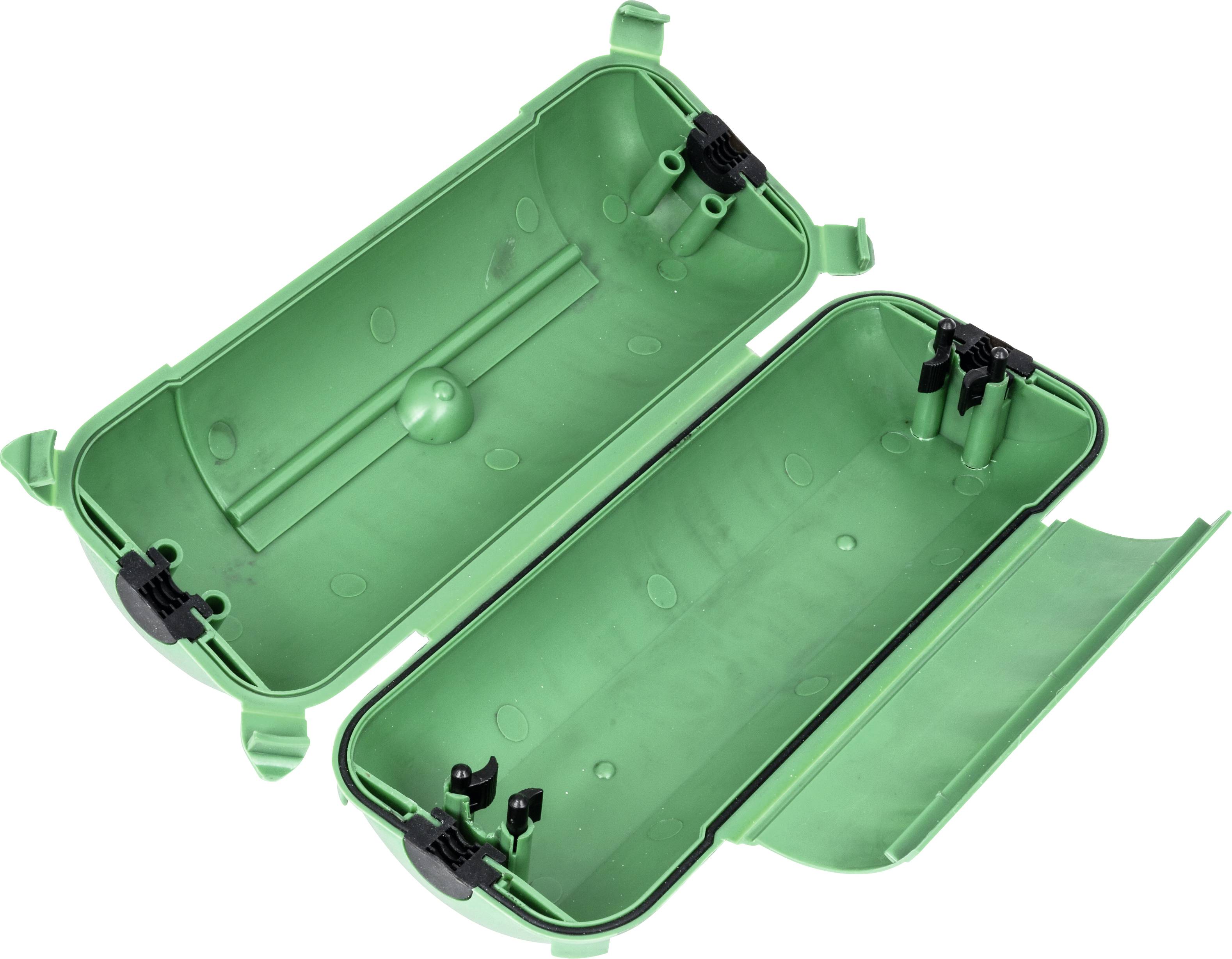 Heitronic 21045 Steckerbox Grün