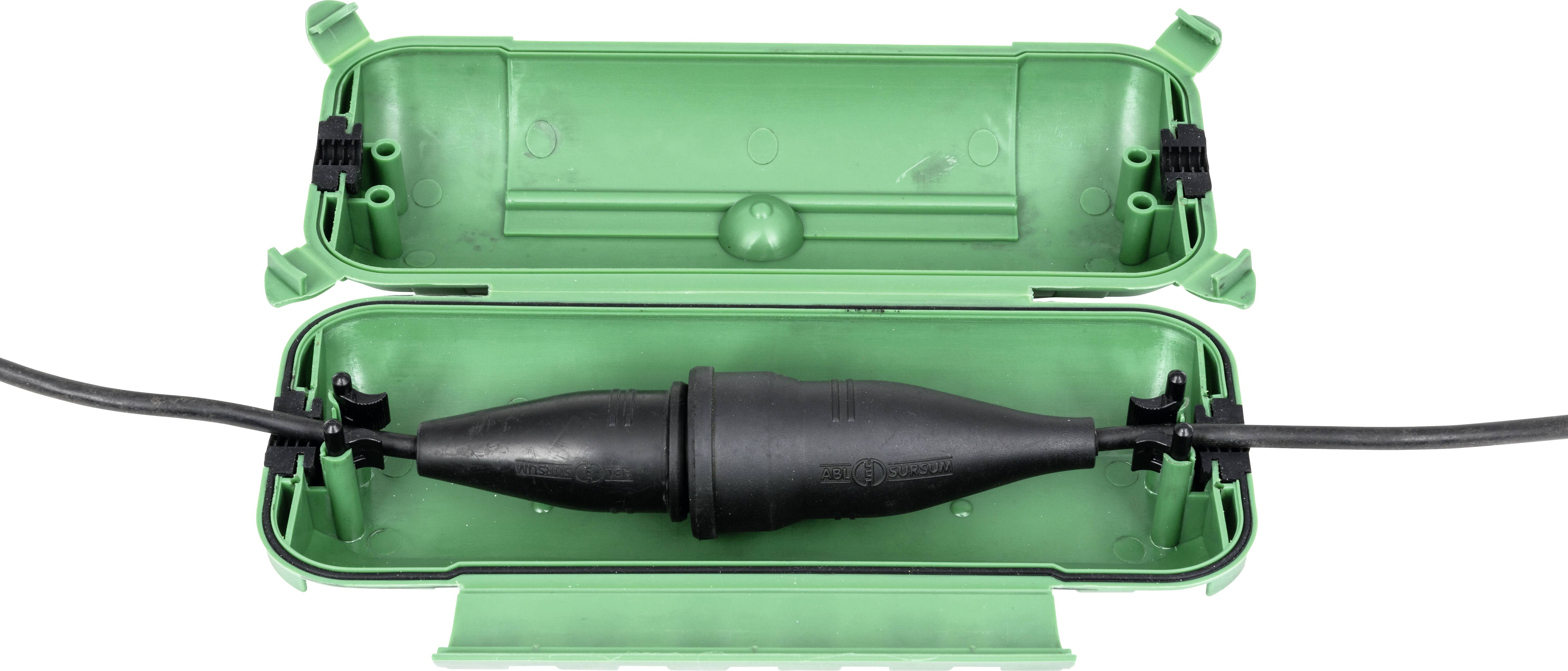 Heitronic 21045 Steckerbox Grün