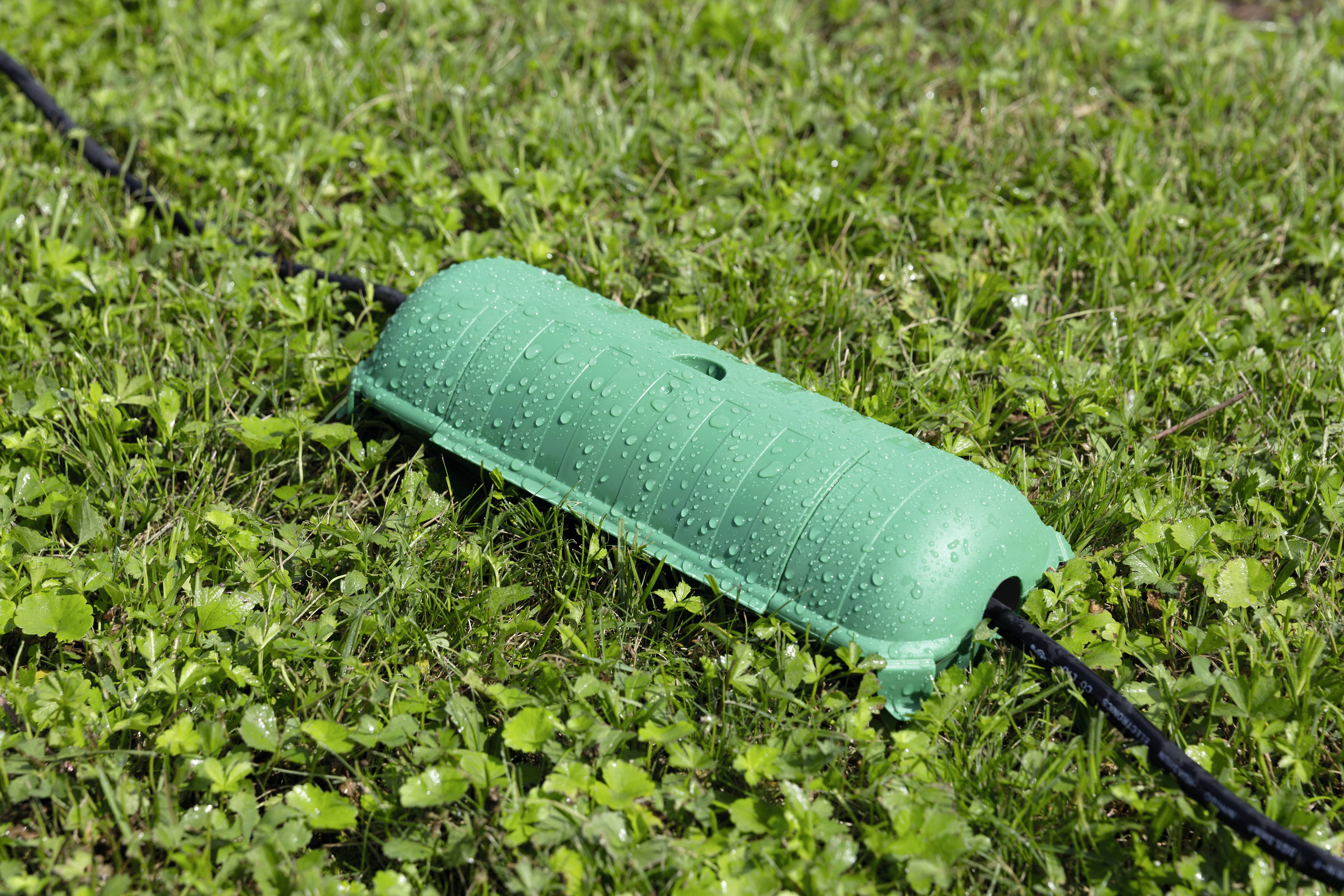 Heitronic 21045 Steckerbox Grün