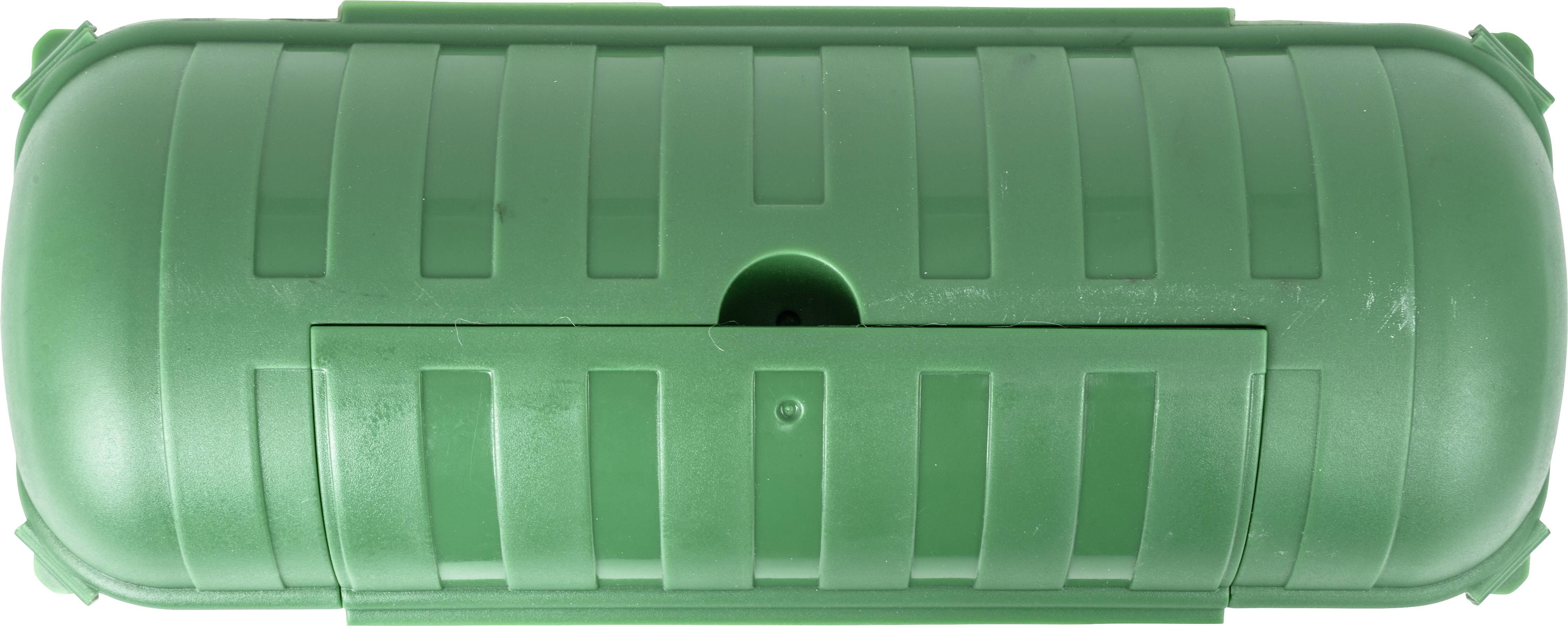 Heitronic 21045 Steckerbox Grün