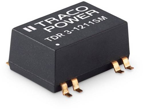 TracoPower TDR 3-4812SM DC/DC-Wandler, Print 48 V/DC 12 V/DC 250 mA 3 W Anzahl Ausgänge: 1 x Inhalt