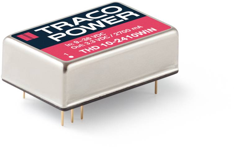 TracoPower THD 10-2423WIN DC/DC-Wandler, Print 24 V/DC 15 V/DC, -15 V/DC 333 mA 10 W Anzahl Ausgäng