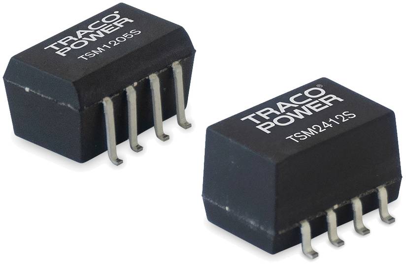TracoPower TSM 2412S DC/DC-Wandler, SMD 24 V/DC +12 V/DC, -12 V/DC 80mA 1W Anzahl Ausgänge: 1 x Inhalt 1St.