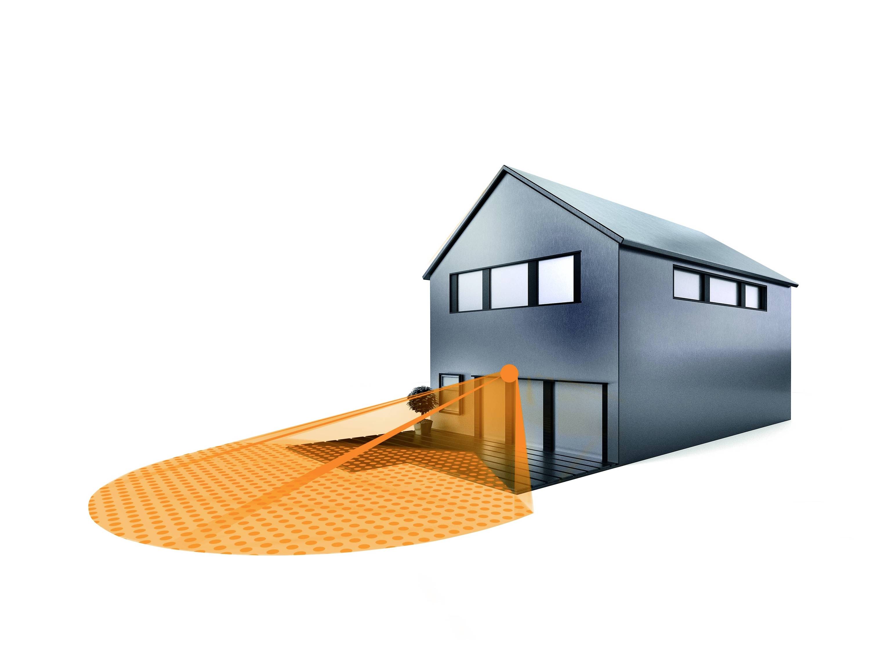 Steinel 660215 Wand PIR-Bewegungsmelder 130° Relais Schwarz IP54