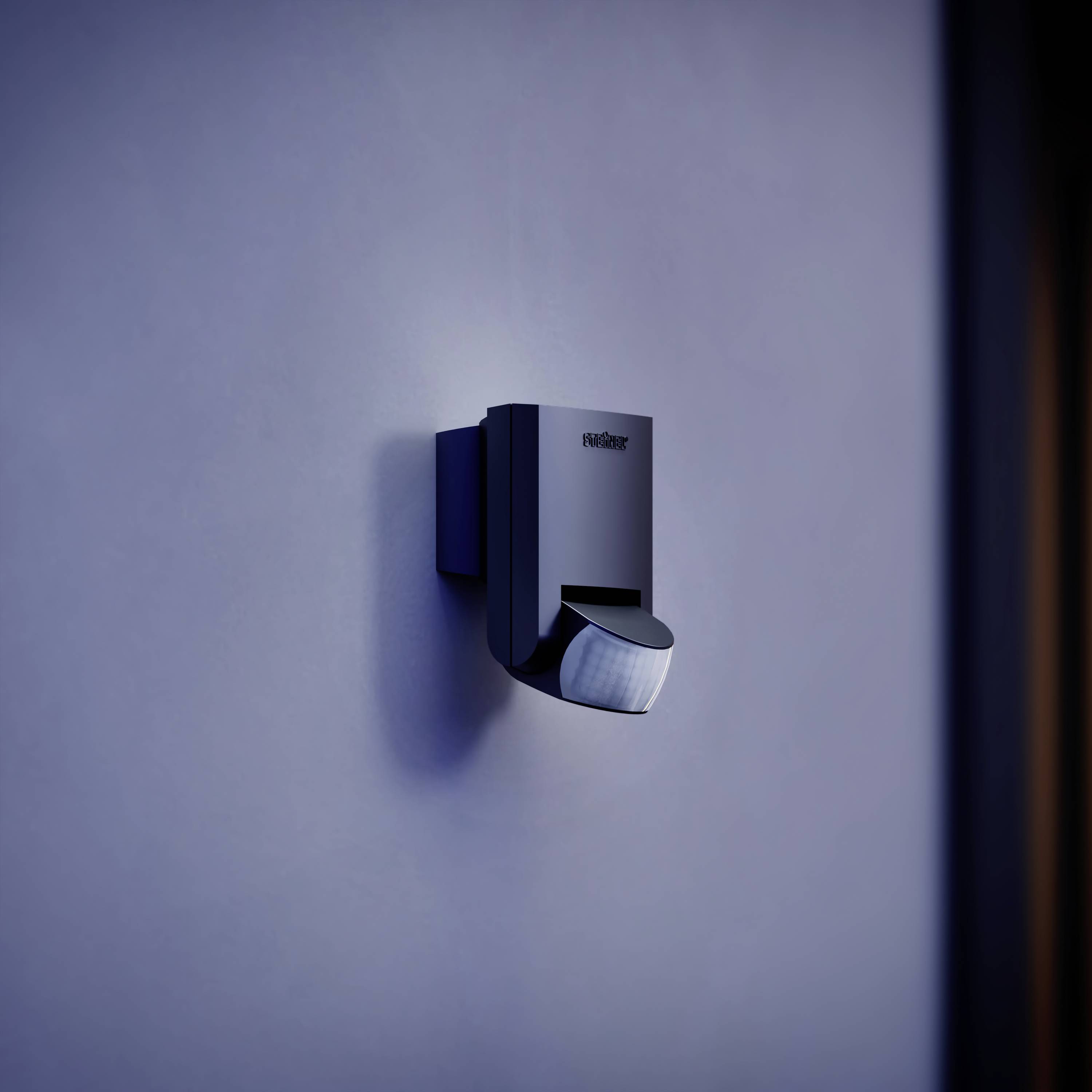 Steinel 660215 Wand PIR-Bewegungsmelder 130° Relais Schwarz IP54