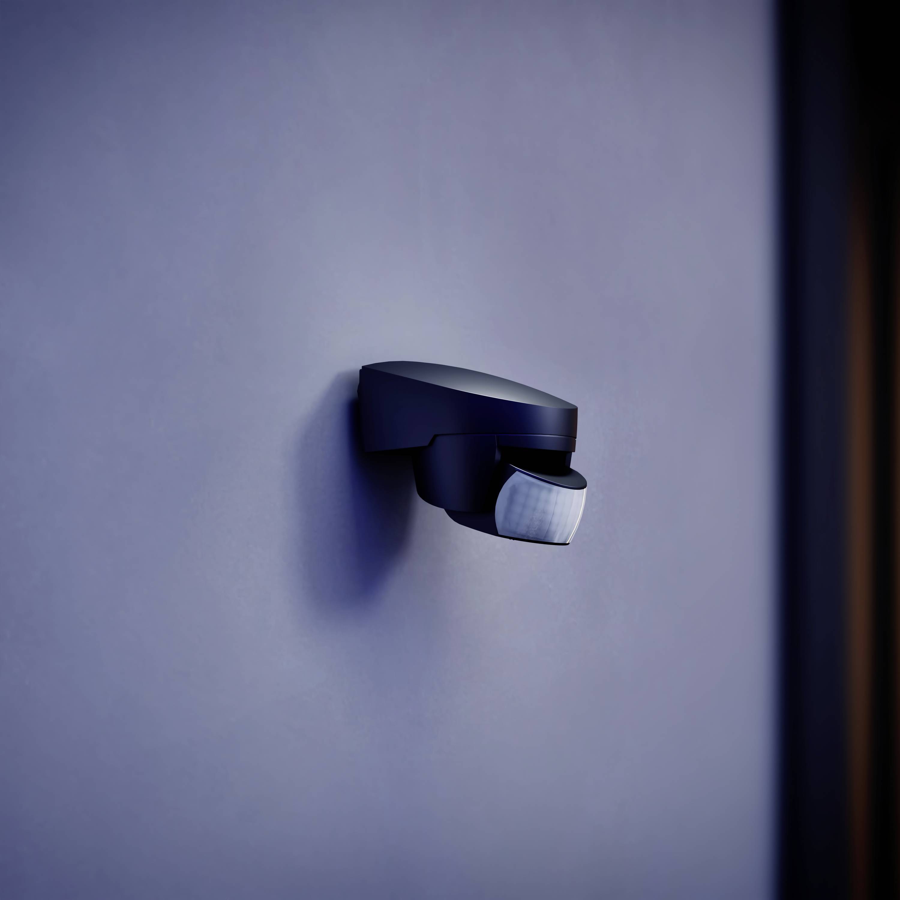 Steinel 608811 Wand, Aufputz PIR-Bewegungsmelder Relais Schwarz IP54