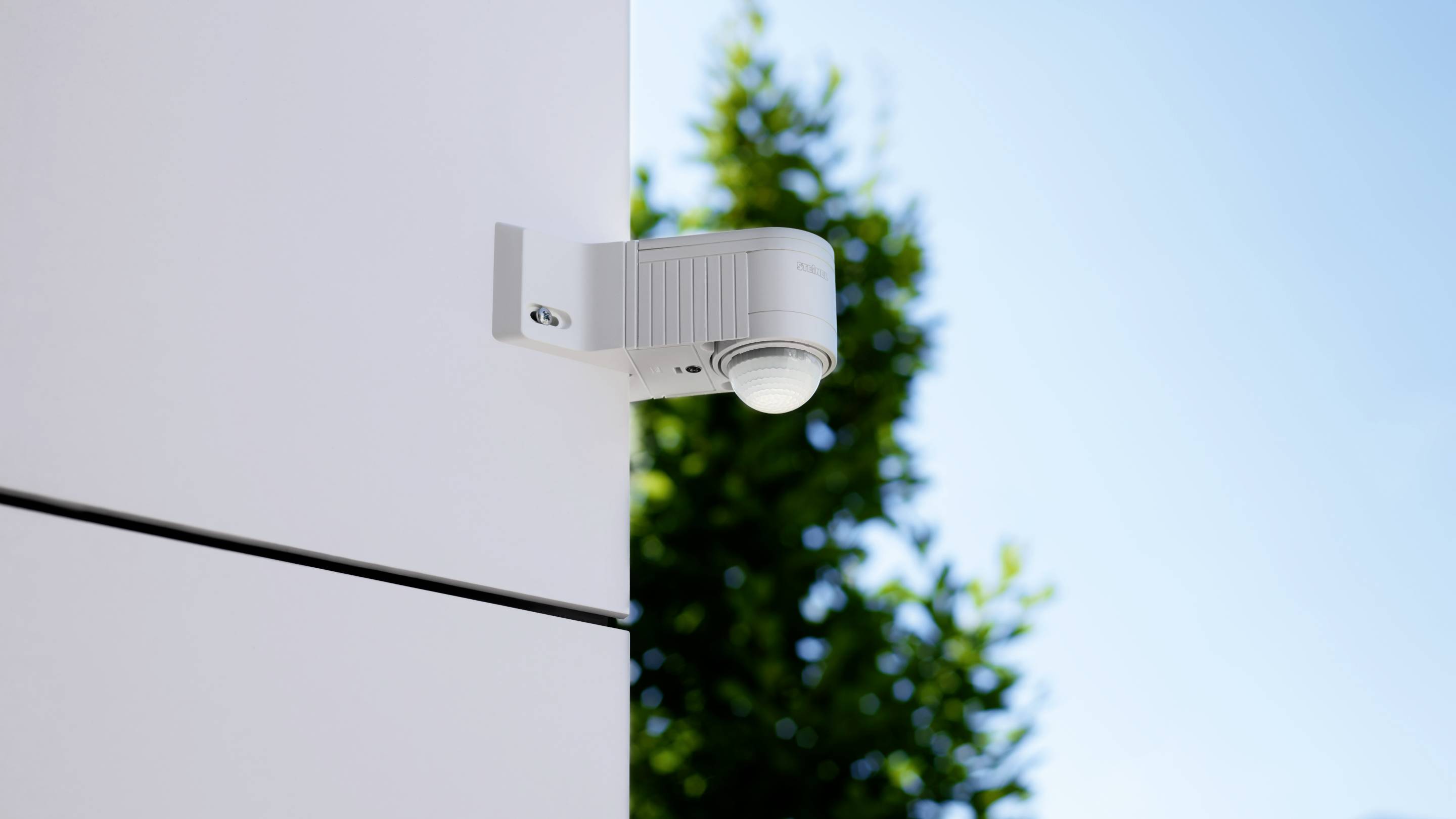 Steinel 602819 Aufputz, Wand PIR-Bewegungsmelder Relais Weiß IP54