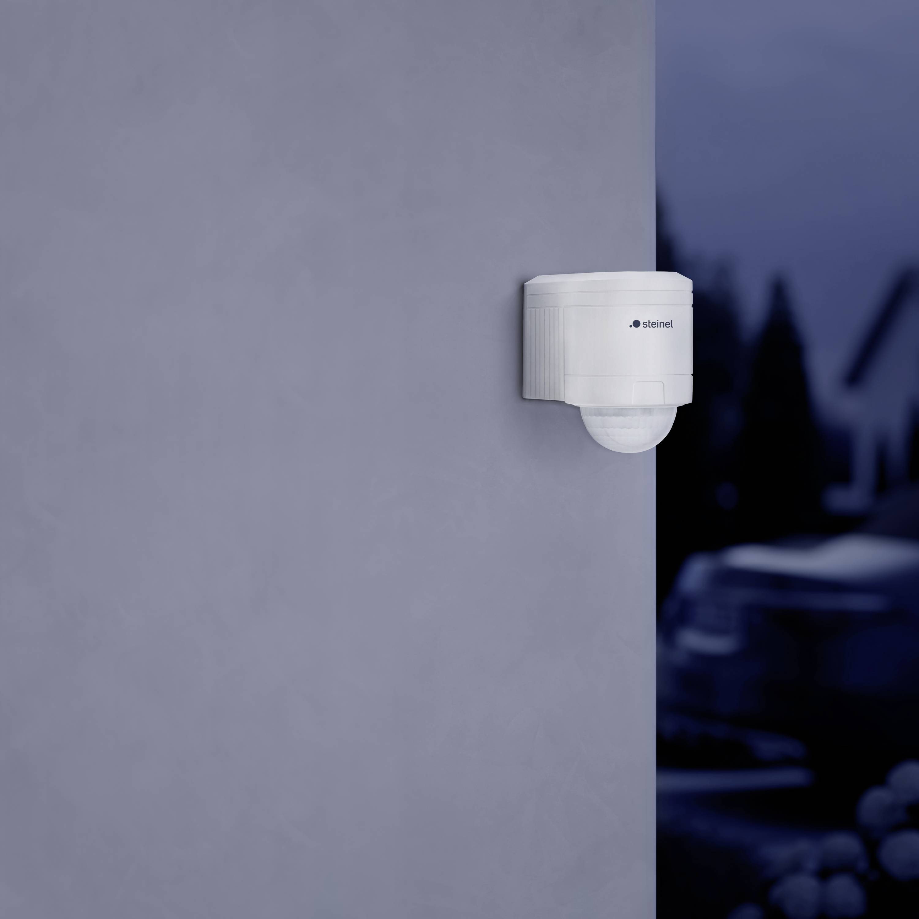 Steinel 602819 Aufputz, Wand PIR-Bewegungsmelder Relais Weiß IP54