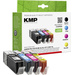 KMP Druckerpatrone ersetzt Canon PGI-570PGBK XL, CLI-571C XL, CLI-571M XL, CLI-571Y XL Kompatibel K