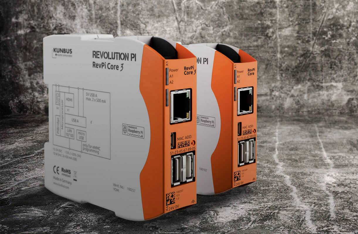 Kunbus RevPi Core PR100102 SPS-Steuerungsmodul 12 V, 24V