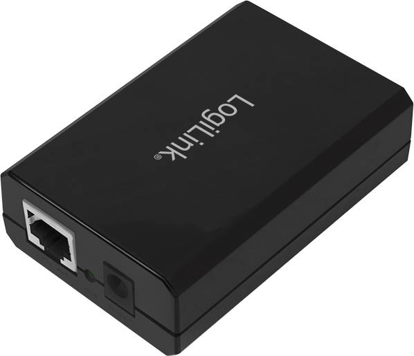 LogiLink POE005 PoE Splitter 1 GBit/s IEEE 802.3af (12.95 W), IEEE 802.3at (25.5 W)