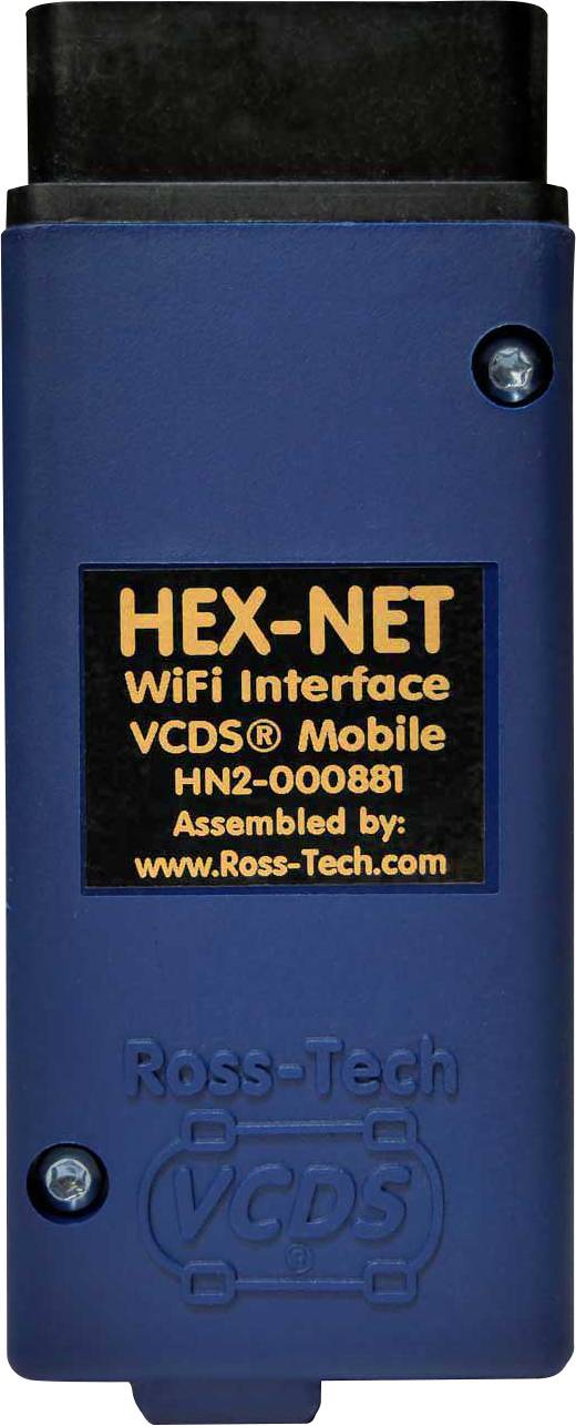 VCDS HEX-NET WiFi Hobby OBD II Diagnosetool Passend für (Auto-Marke): Audi, Volkswagen, Seat, Skoda 10 Fahrzeuge