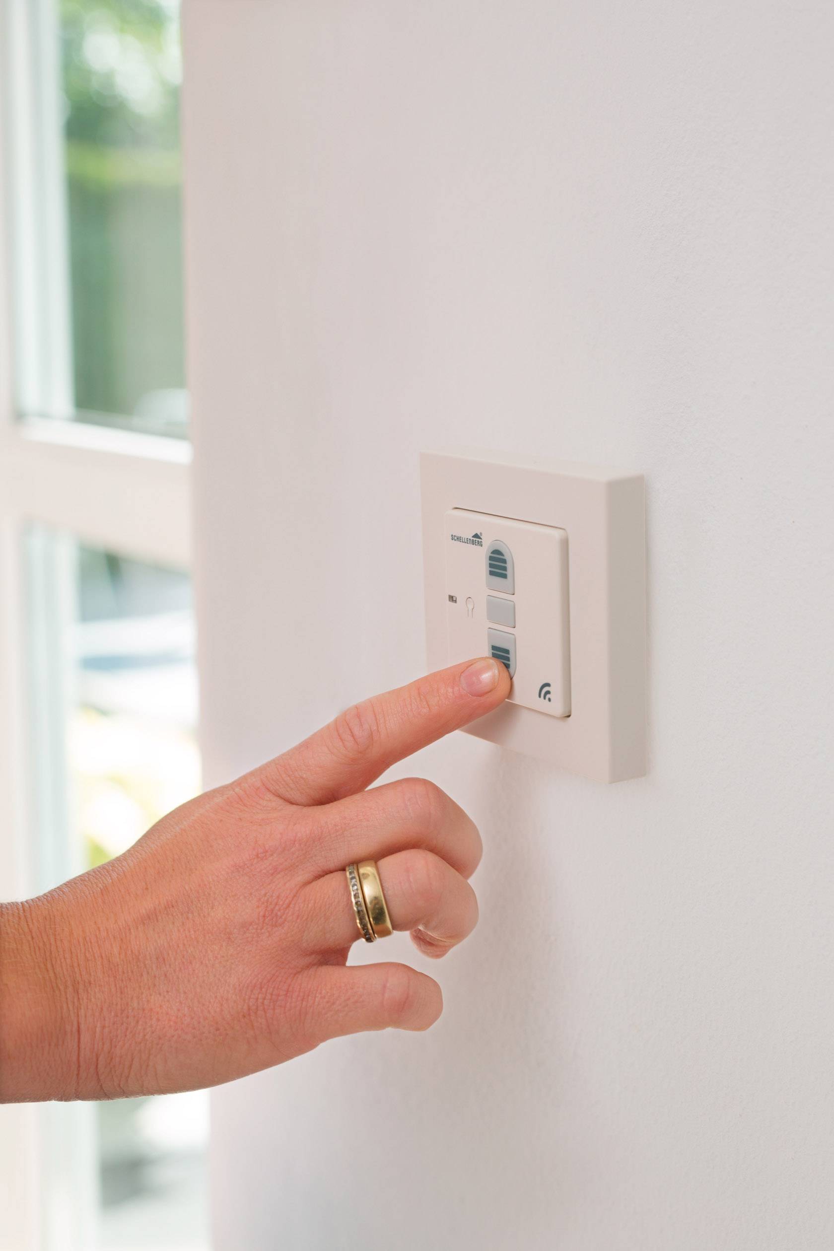 Schellenberg 10525 SmartHome Wandschalter Einbau