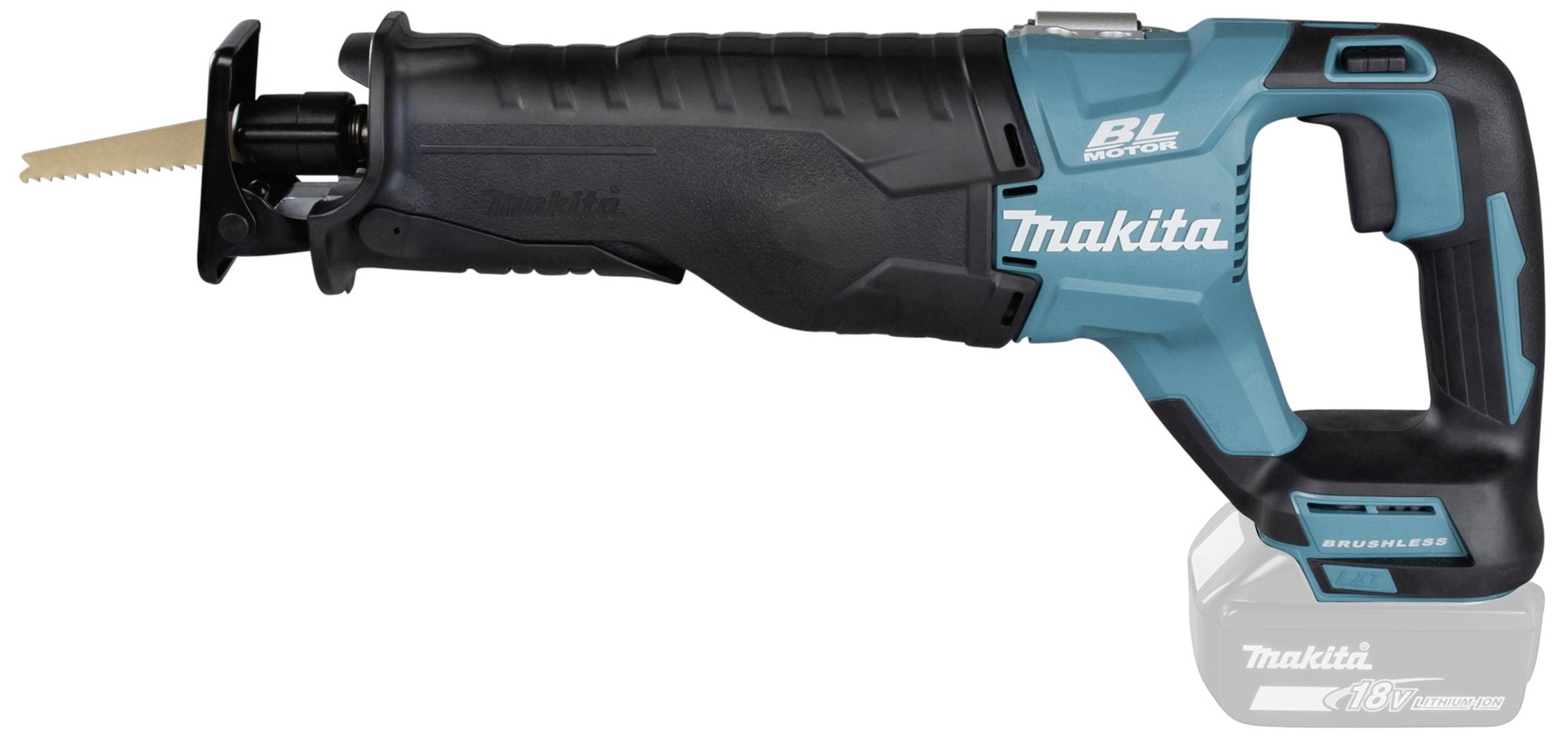 Makita Akku-Säbelsäge DJR187ZK ohne Akku, ohne Ladegerät 18 V