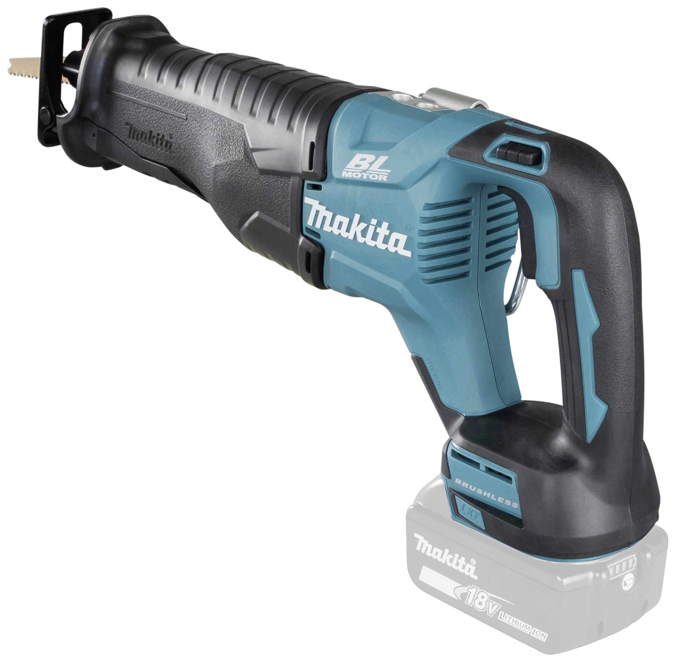 Makita Akku-Säbelsäge DJR187ZK ohne Akku, ohne Ladegerät 18 V