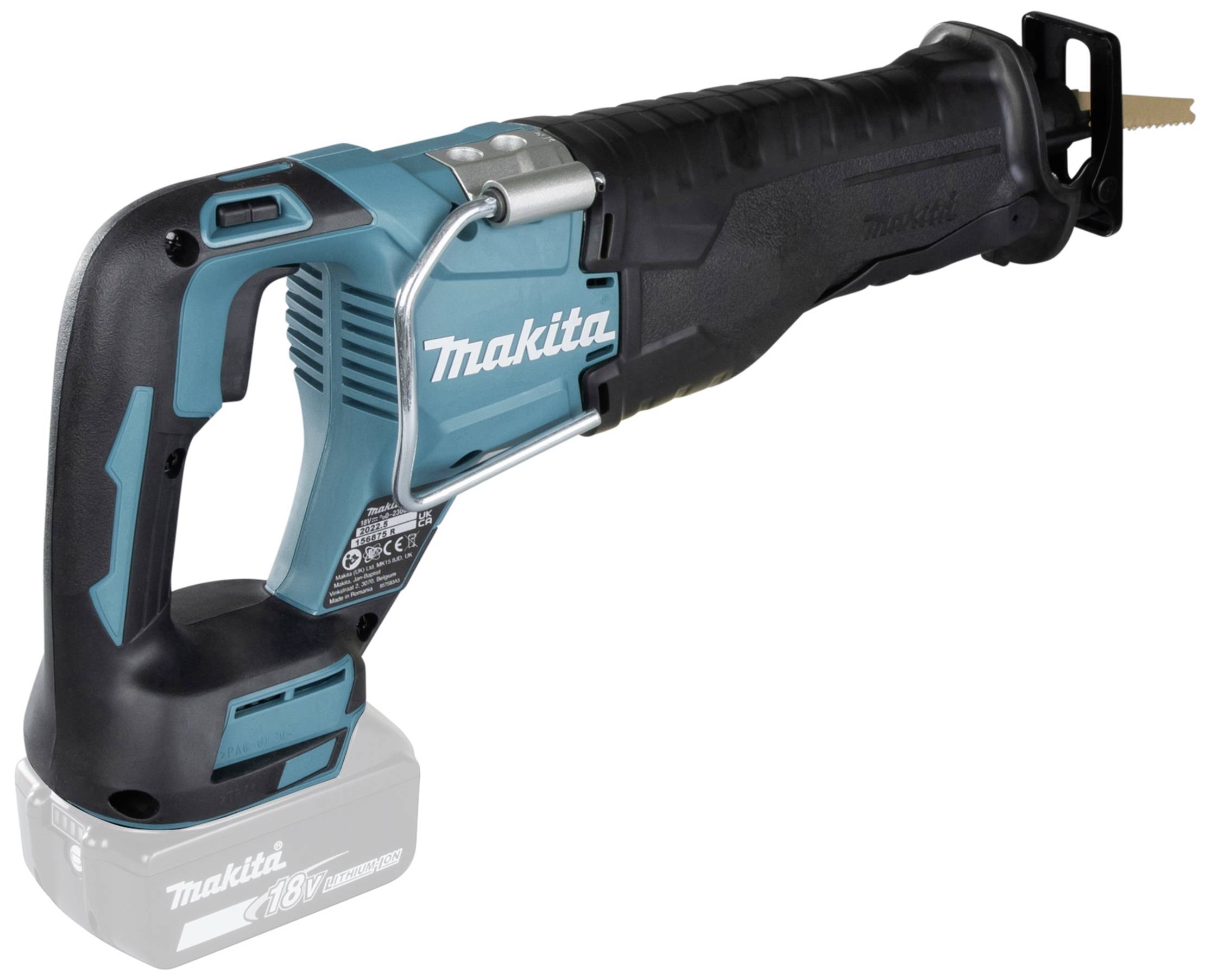 Makita Akku-Säbelsäge DJR187ZK ohne Akku, ohne Ladegerät 18V