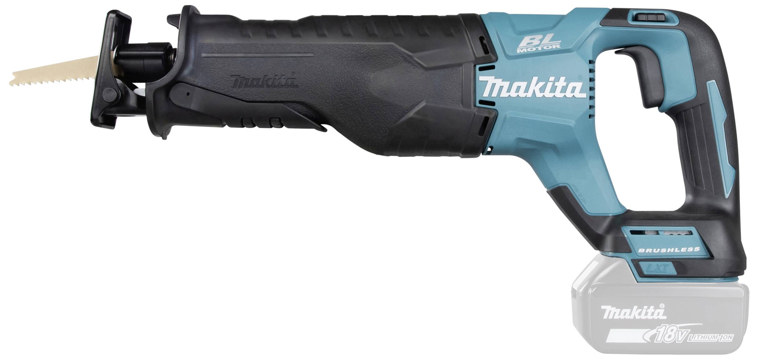 Makita Akku-Säbelsäge DJR187ZK ohne Akku, ohne Ladegerät 18 V