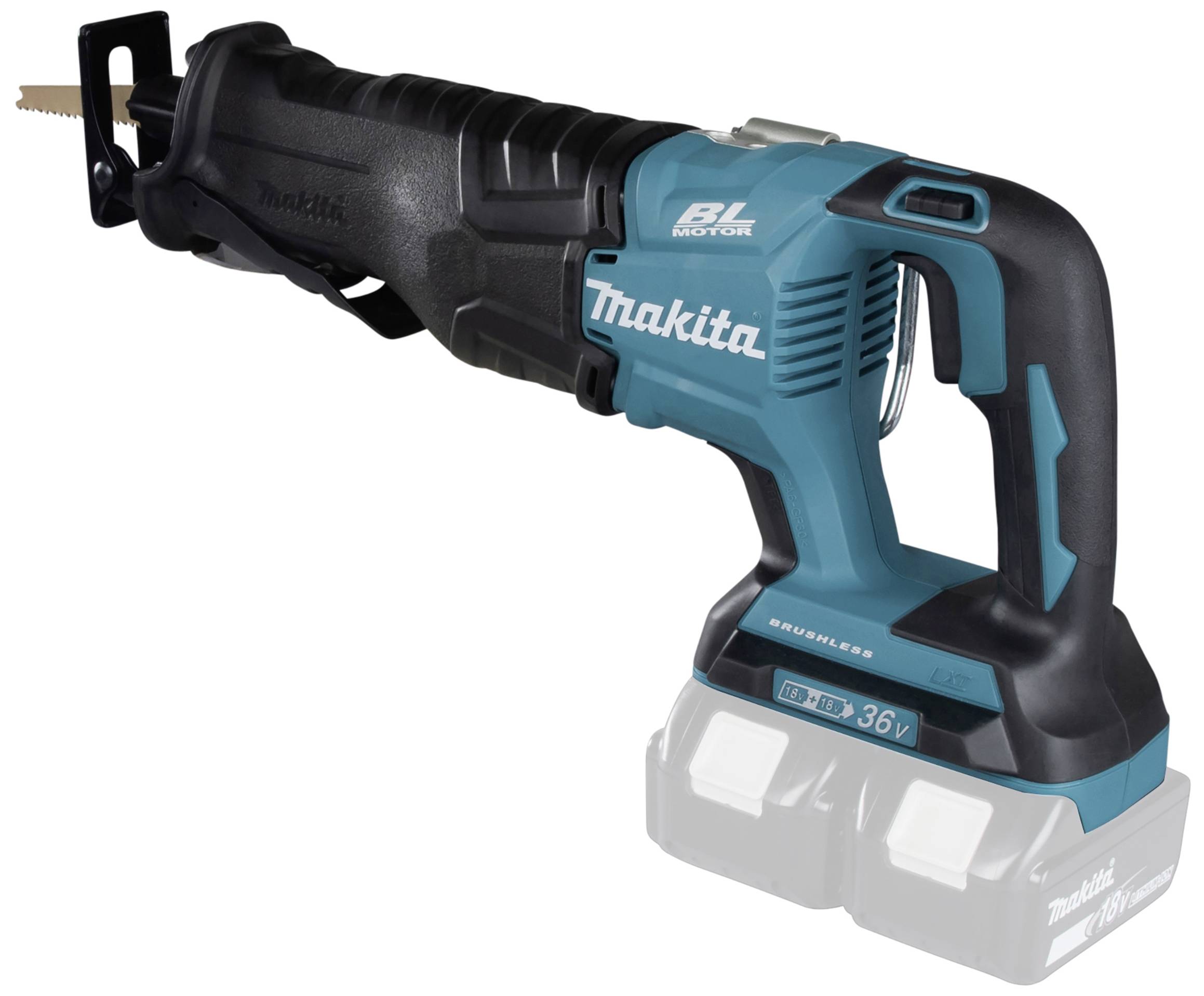Makita Akku-Säbelsäge DJR360ZK ohne Akku 18 V