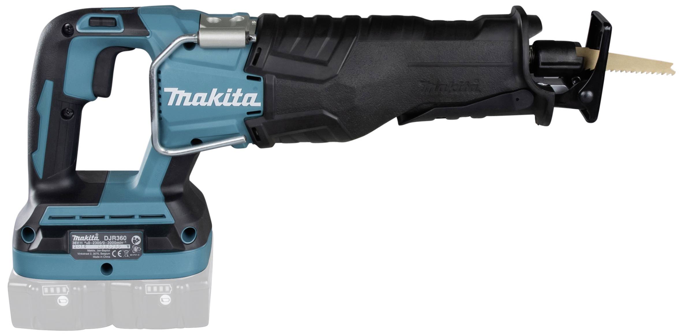 Makita Akku-Säbelsäge DJR360ZK ohne Akku 18V