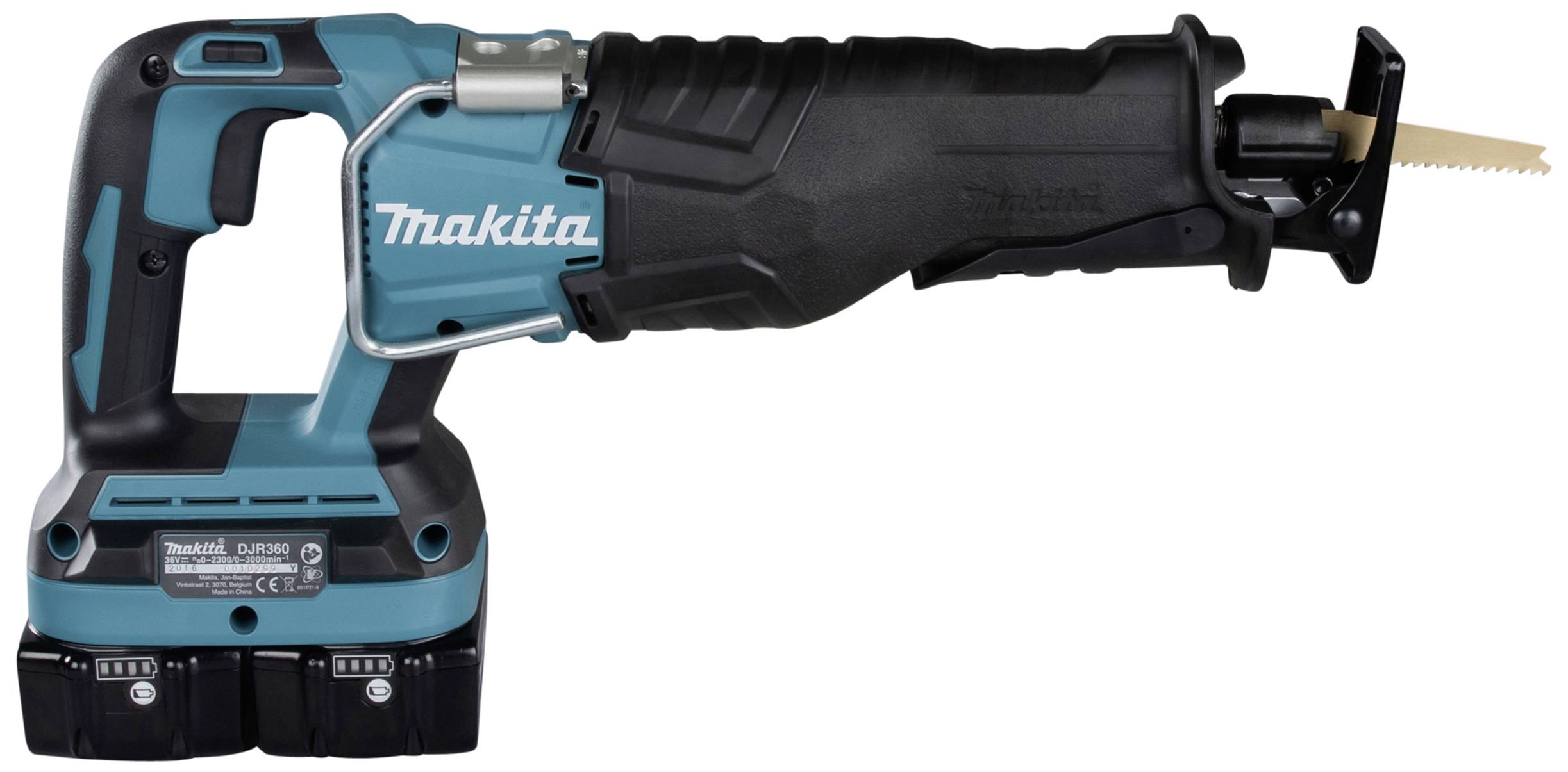 Makita Akku-Säbelsäge DJR360ZK ohne Akku 18 V