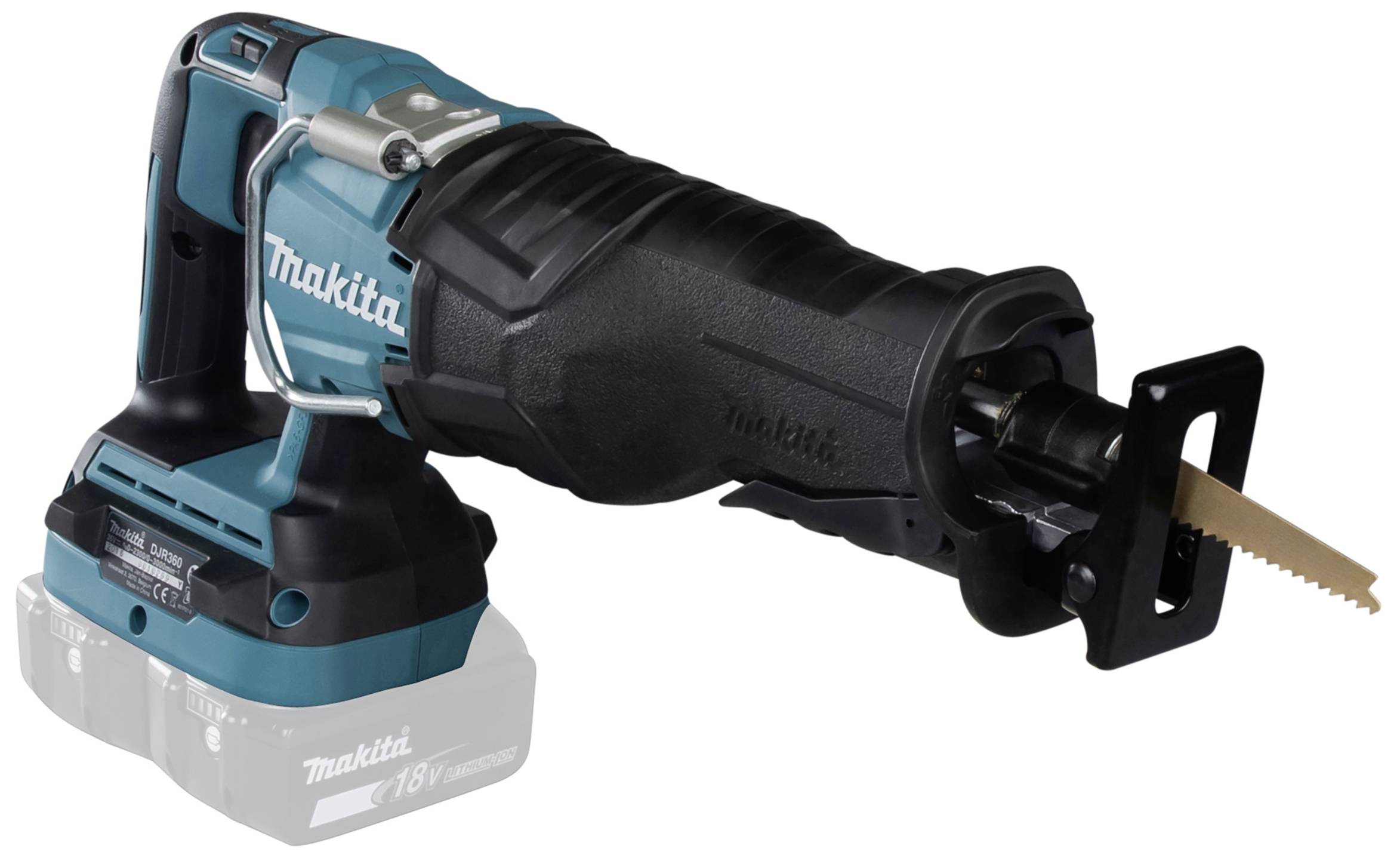 Makita Akku-Säbelsäge DJR360ZK ohne Akku 18 V