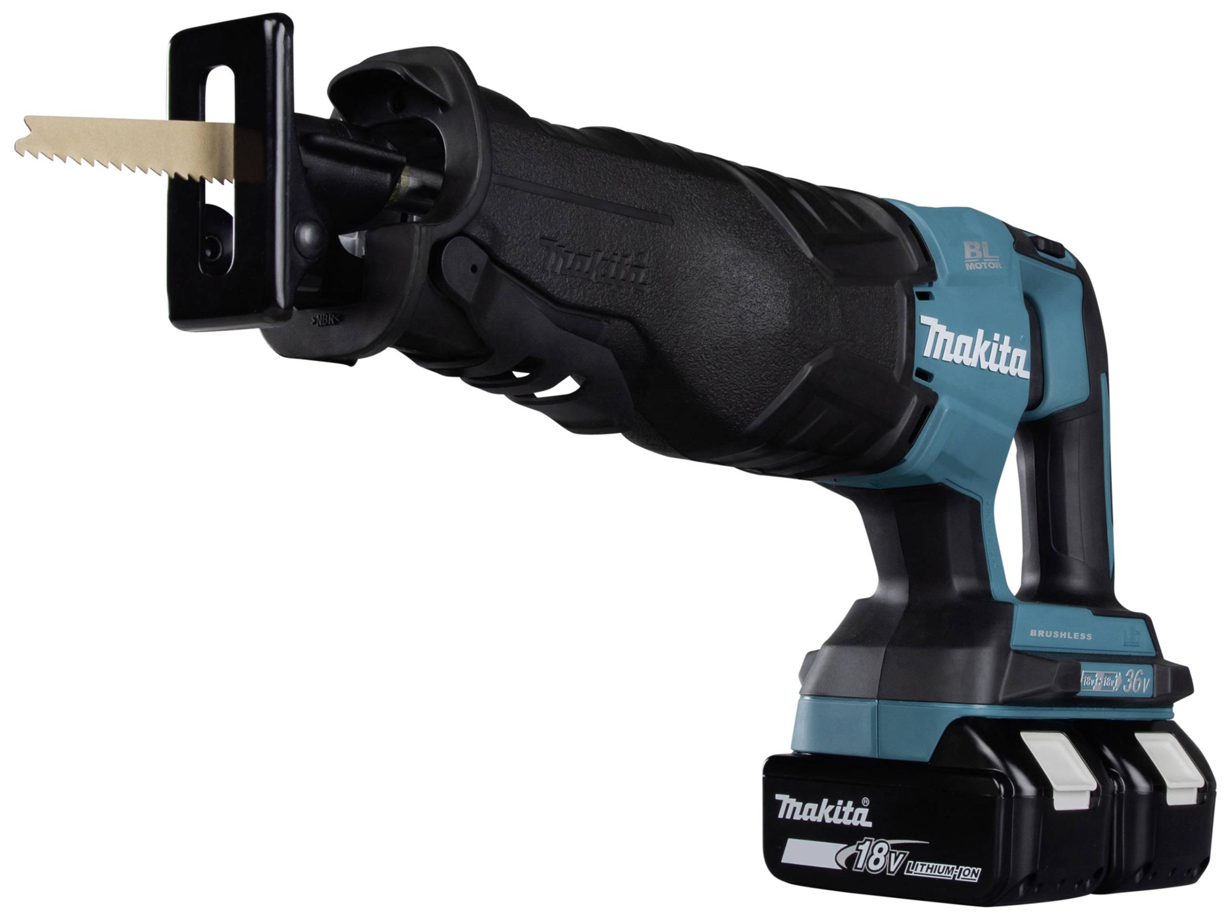 Makita Akku-Säbelsäge DJR360ZK ohne Akku 18 V
