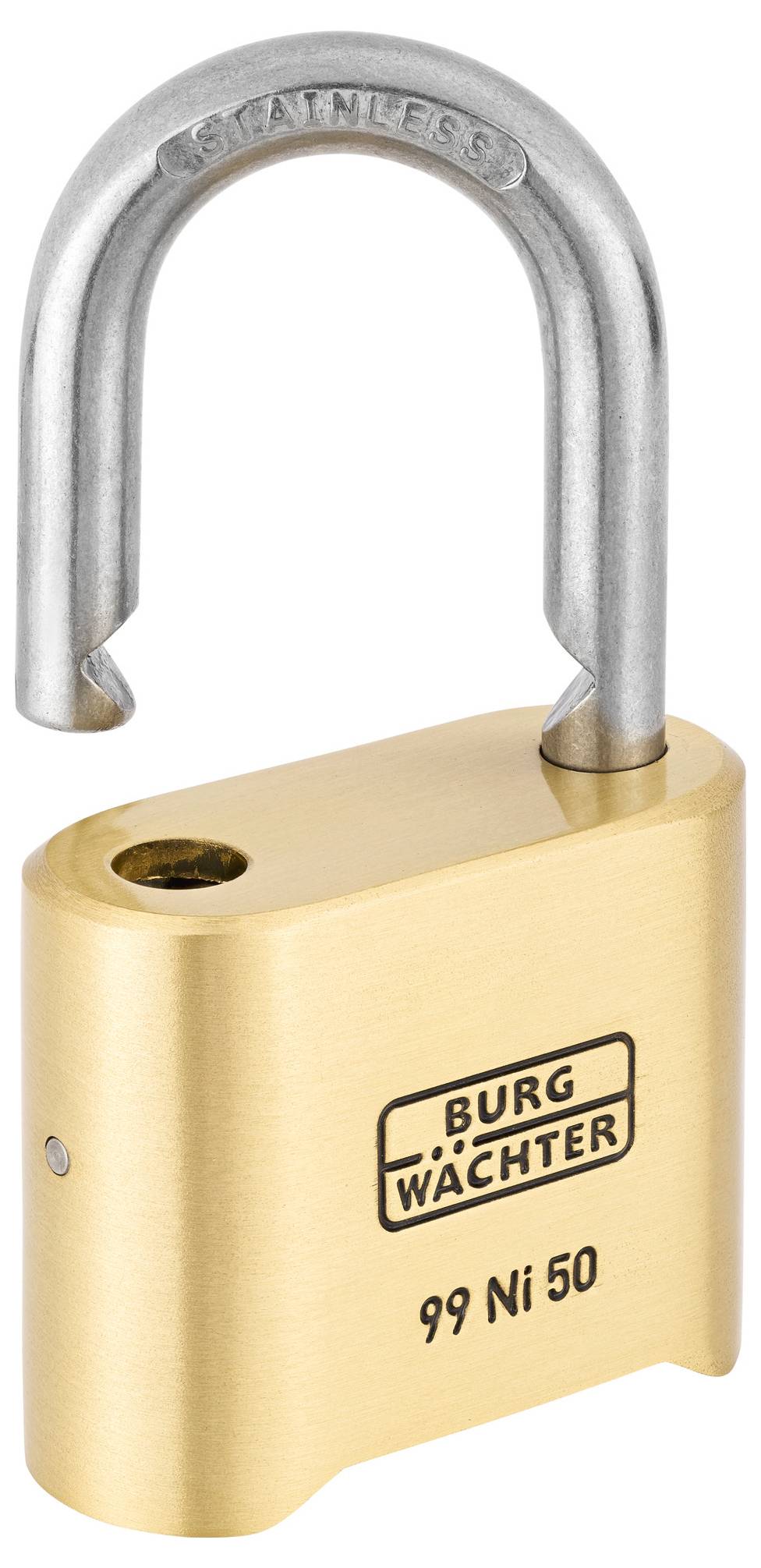 Burg Wächter No. 99 Ni 50 SB Vorhängeschloss Messing Zahlenschloss