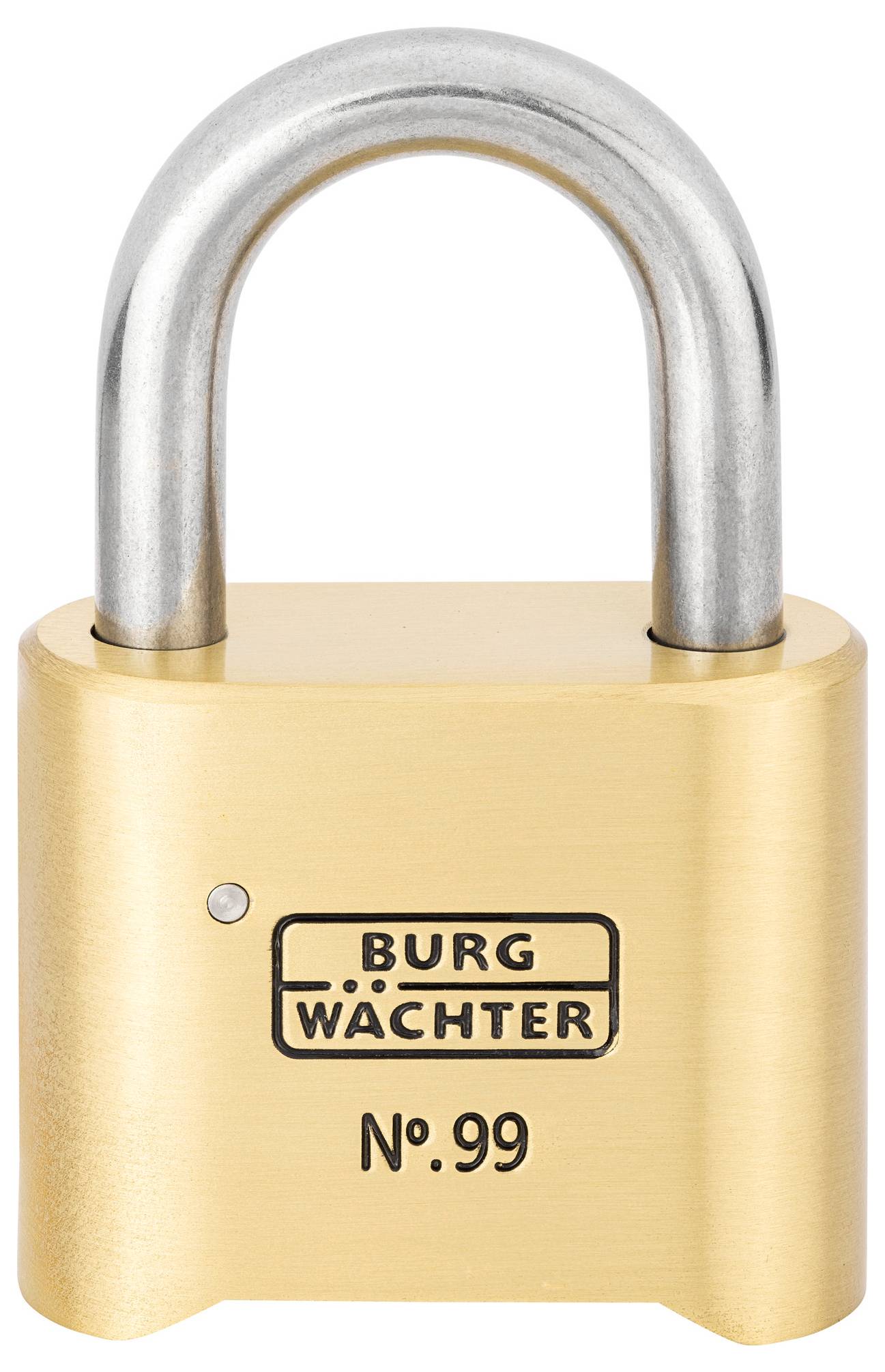 Burg Wächter No. 99 Ni 50 SB Vorhängeschloss Messing Zahlenschloss