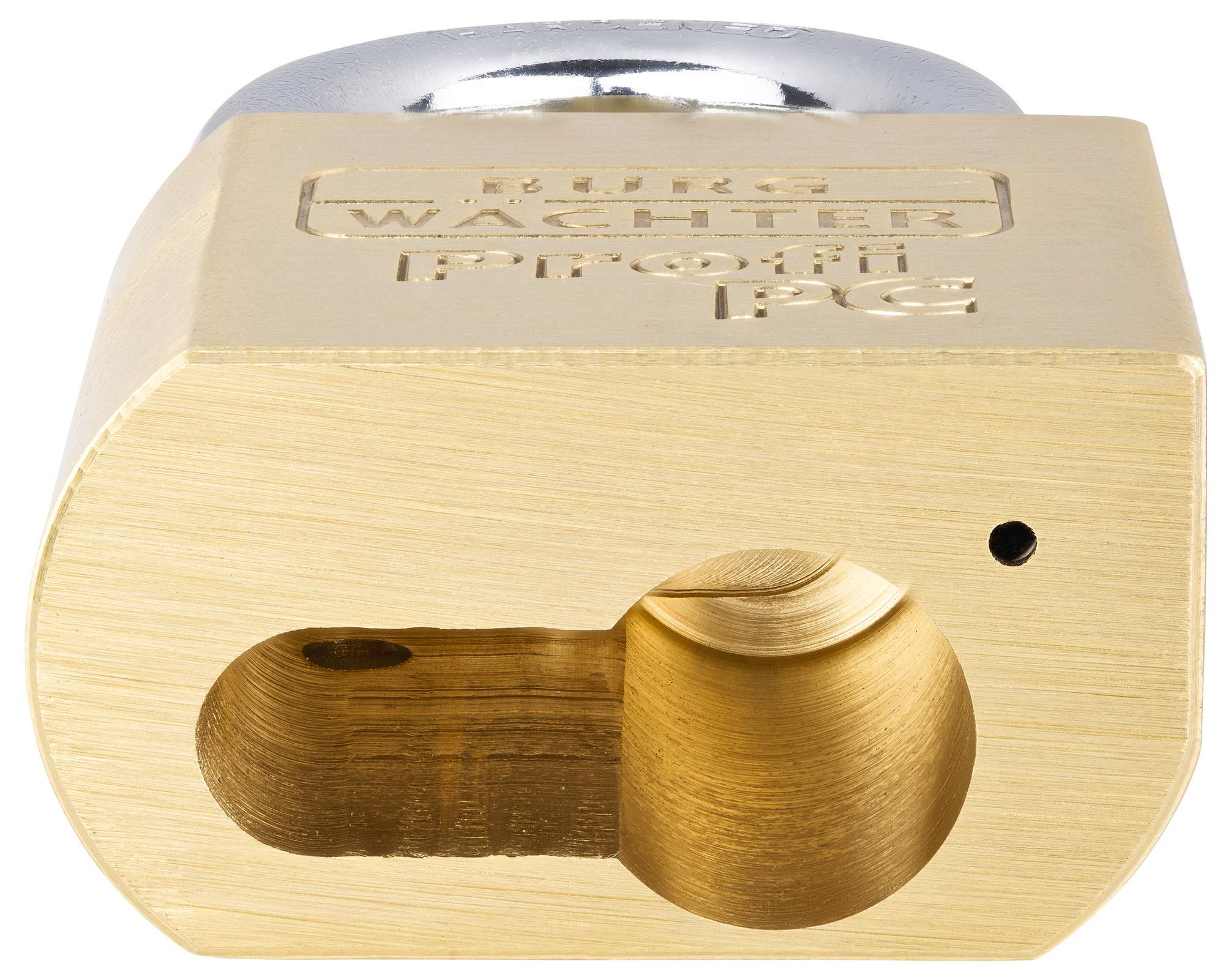 Burg Wächter Profi 116 PC 50 Vorhängeschloss Messing Profilzylinder-Vorhangschloss