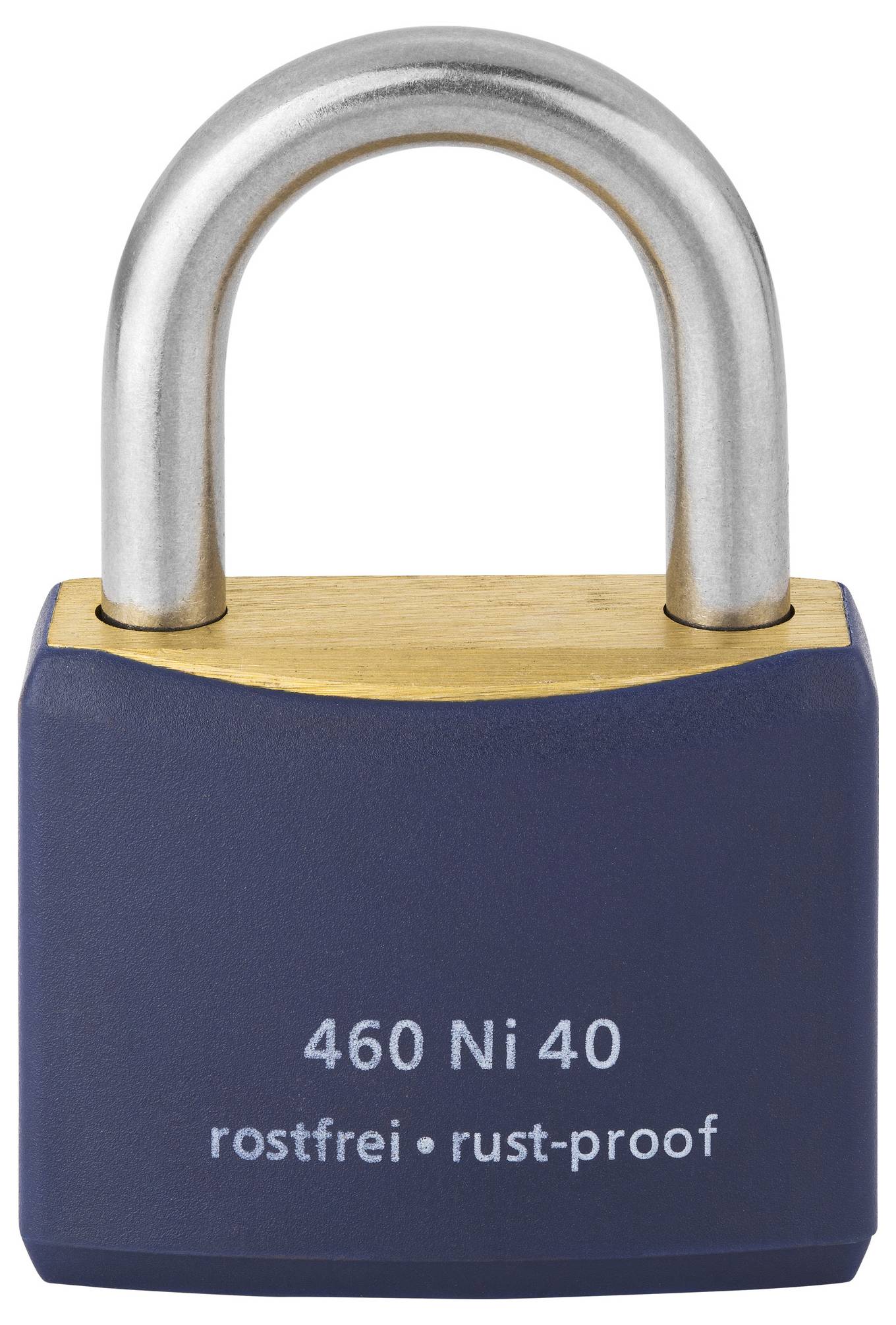 Burg Wächter 2er Set Duo 460 Ni 40 SB Vorhängeschloss gleichschließend Messing Schlüsselschloss