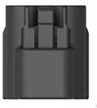 TE Connectivity Buchsengehäuse-Kabel Econoseal J Serie Mark II (+) Polzahl Gesamt 6 2822346-1