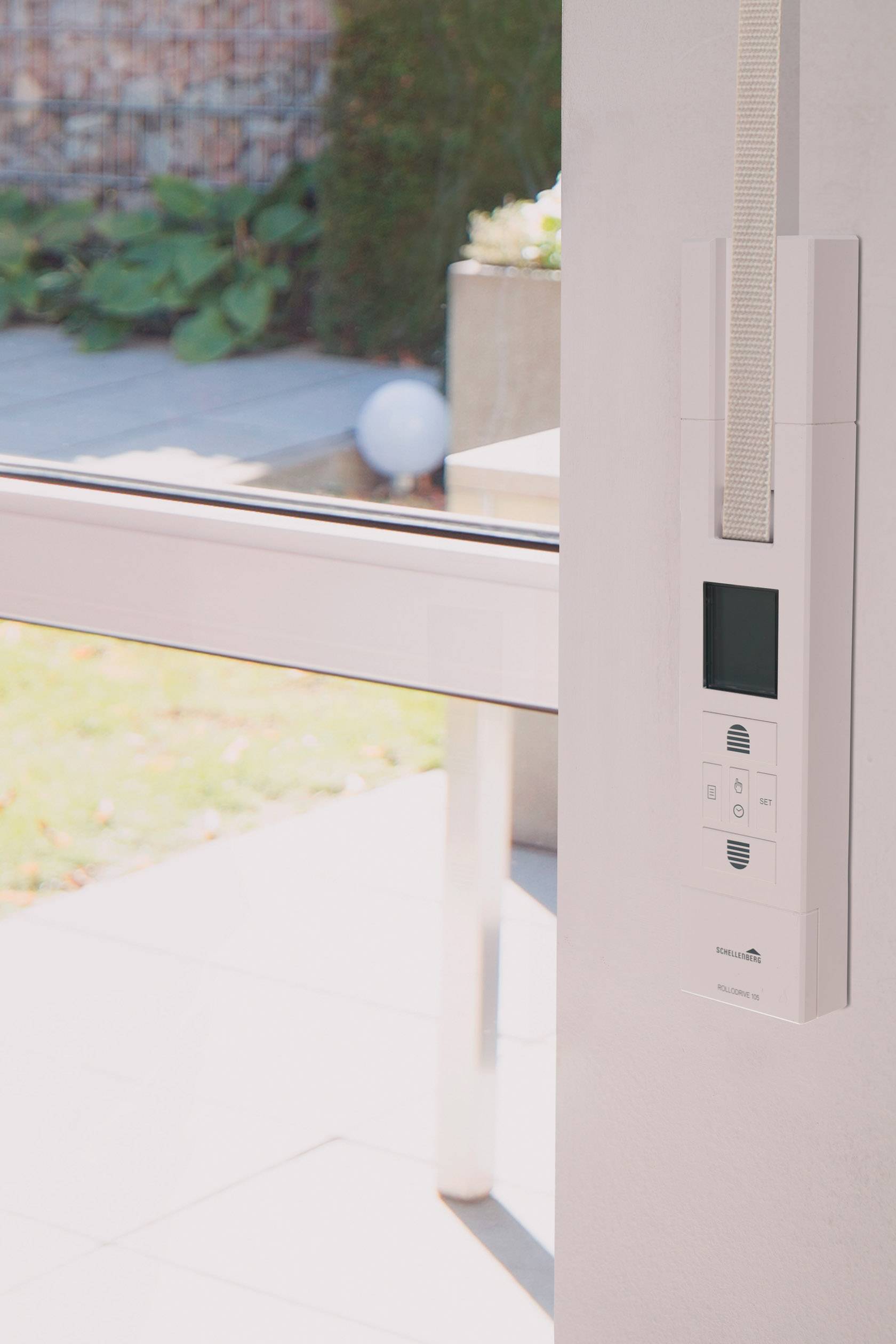 Schellenberg 10532 ROLLODRIVE 105 PLUS Elektrischer Gurtwickler 21 mm, 23mm Unterputz