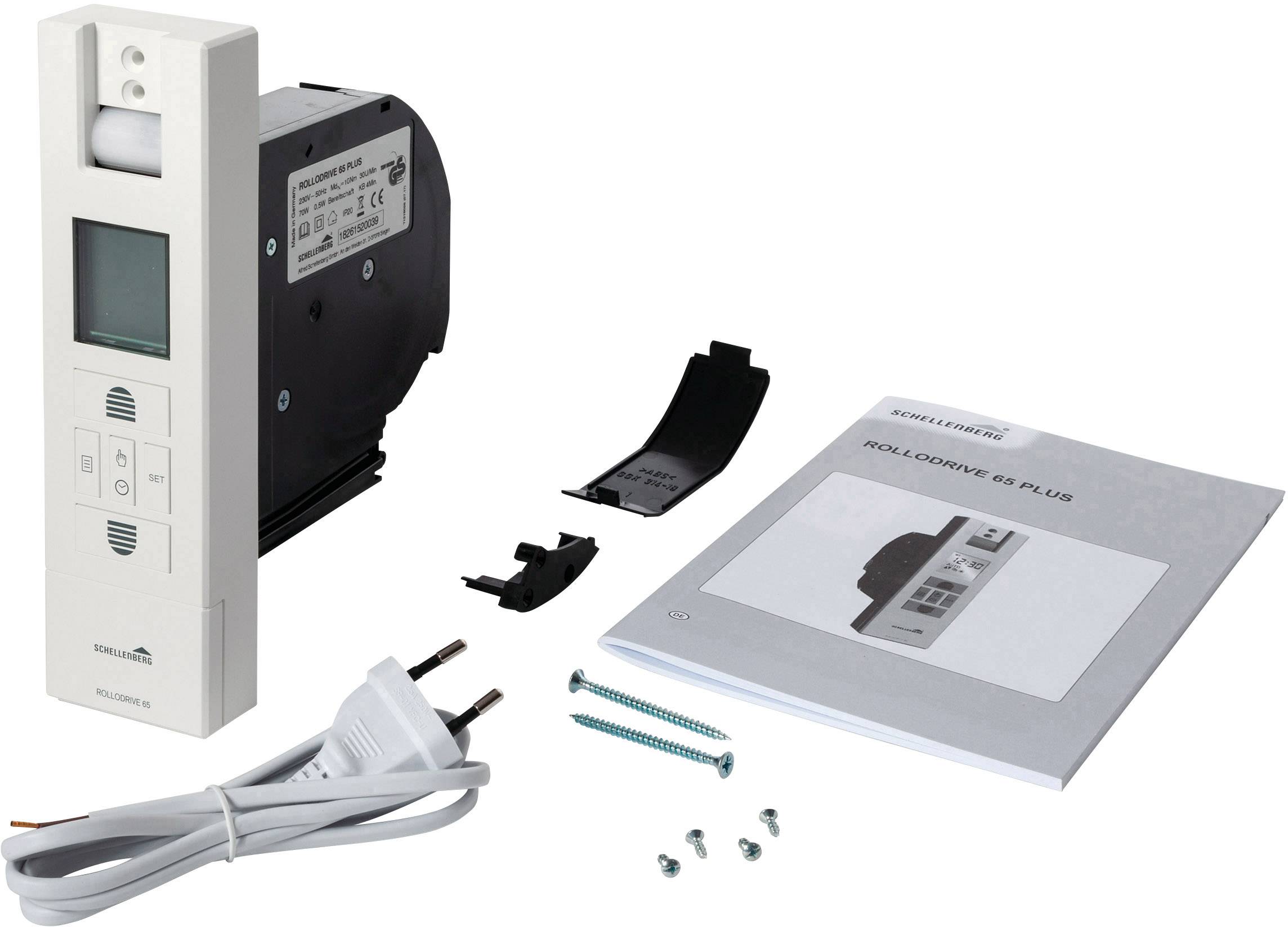 Schellenberg 10542 ROLLODRIVE 65 PLUS Elektrischer Gurtwickler 23mm Zugkraft (max.) 45kg Unterputz