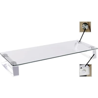 LogiLink BP0027 Monitor-Erhöhung Höhen-Bereich: 8cm (max) Aluminium, Klar, Weiß LogiLink BP0027 Monitor-Erhöhung Höhen-Bereich: 8cm (max) Aluminium, Klar, Weiß