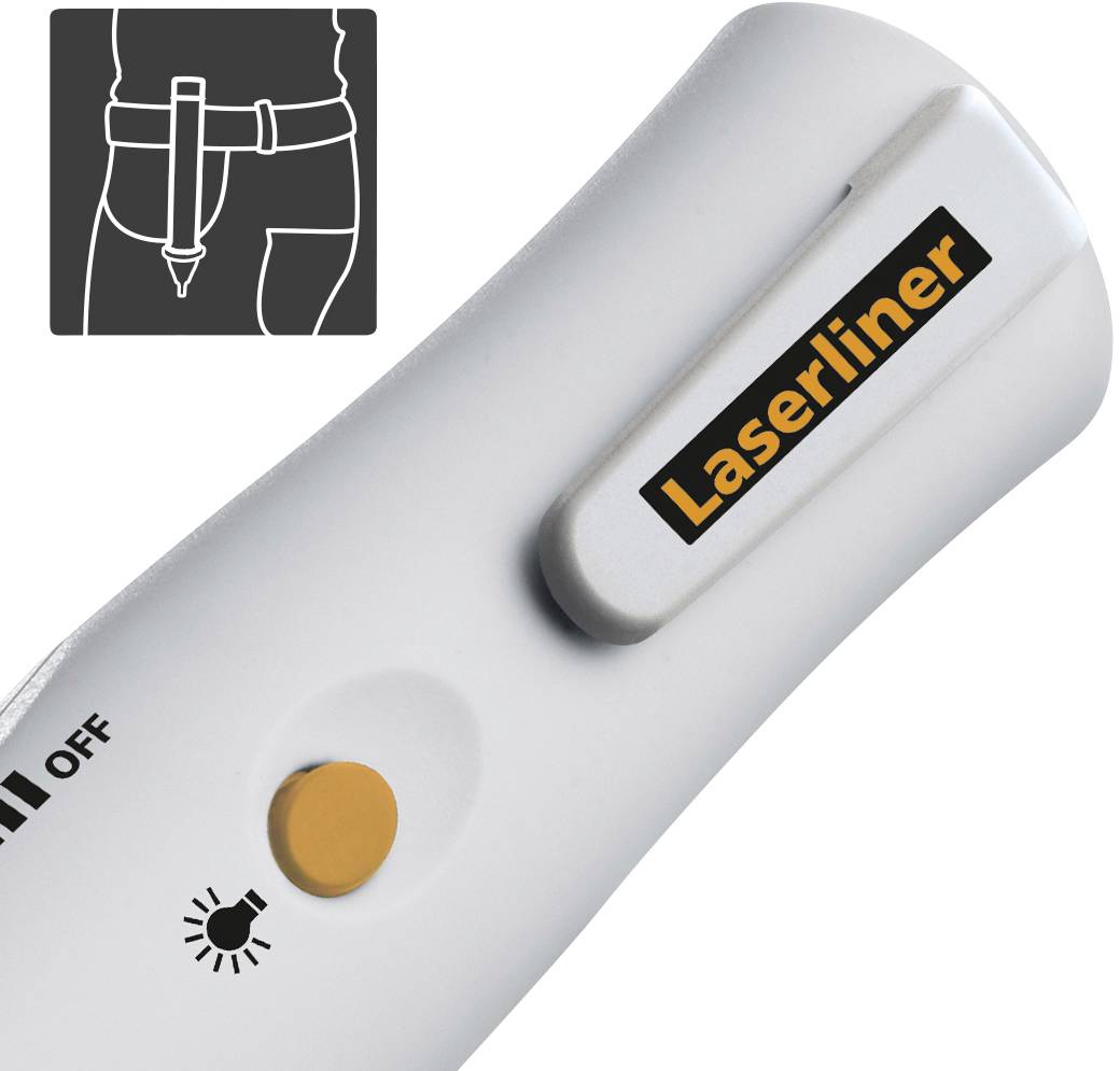 Laserliner AC-Check Berührungsloser Spannungsprüfer CAT III 1000V LED, Akustik