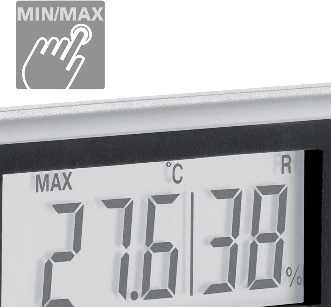 Laserliner ClimaPilot Luftfeuchtemessgerät (Hygrometer) 20% rF 99% rF Taupunkt-/Schimmelwarnanzeige