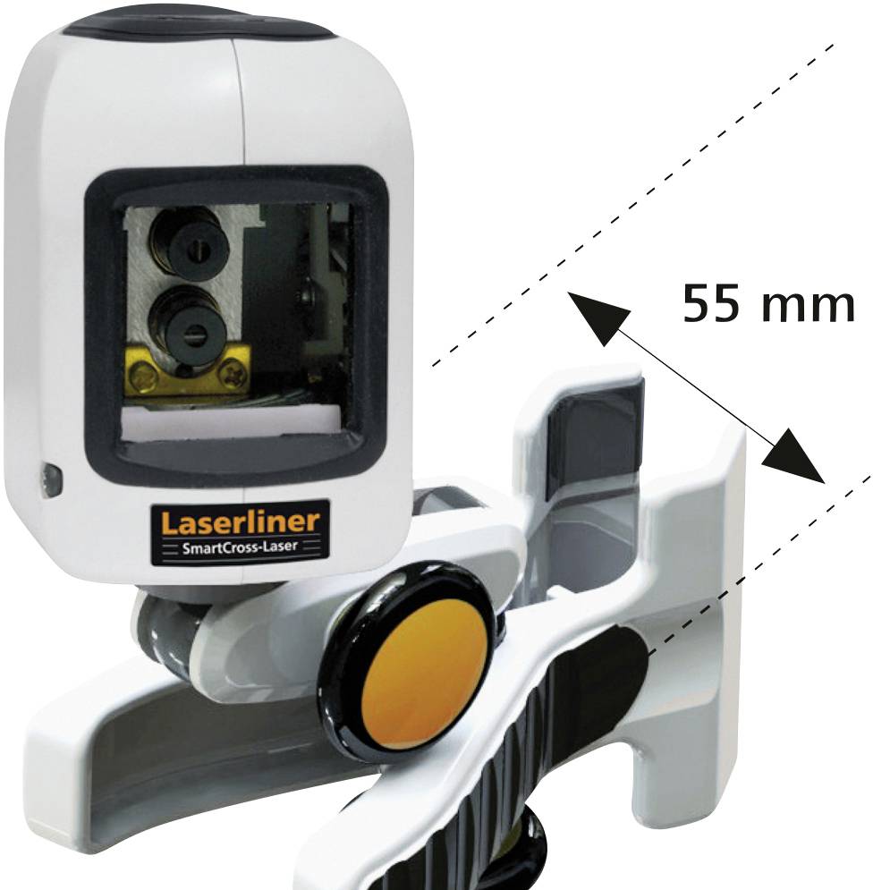 Laserliner 090.133A Klemmhalterung 1/4" Passend für (Marke-Nivelliergeräte) Laserliner