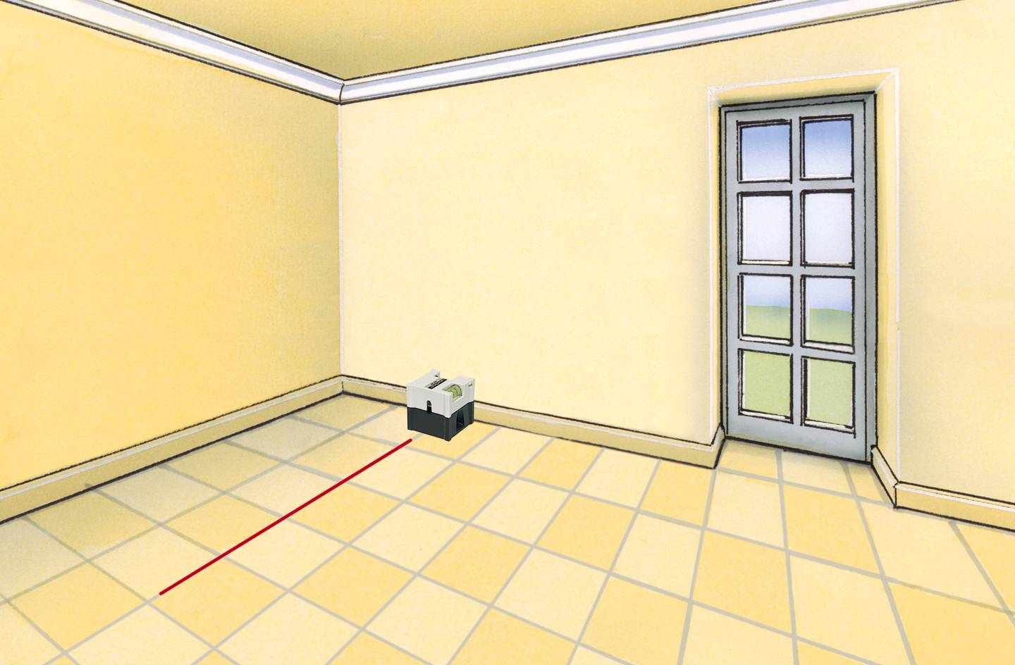 Laserliner LaserCube 081.108A Laser-Wasserwaage 1 mm/m