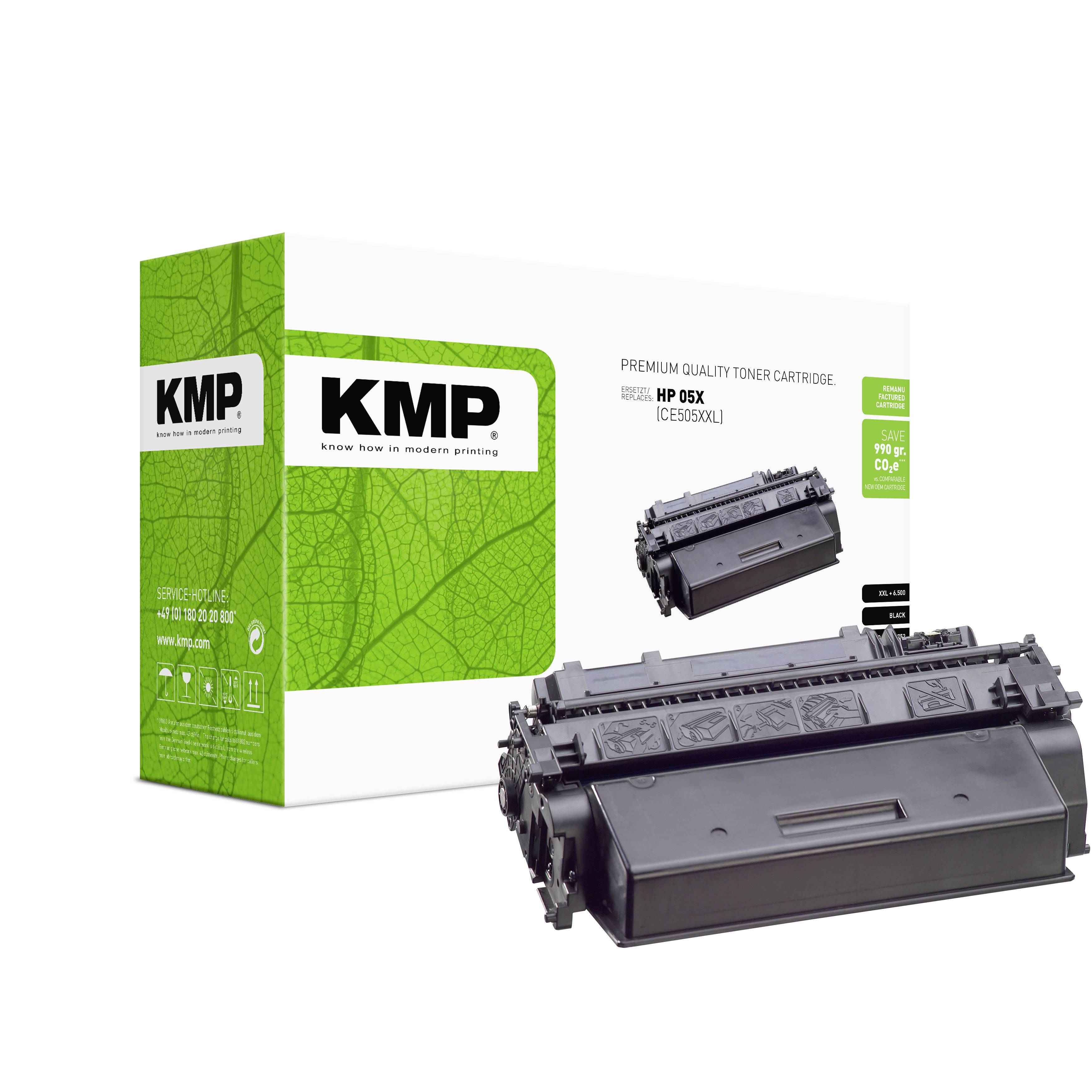 KMP Toner ersetzt HP 05X Kompatibel Schwarz 12000 Seiten H-T237 1217,8500