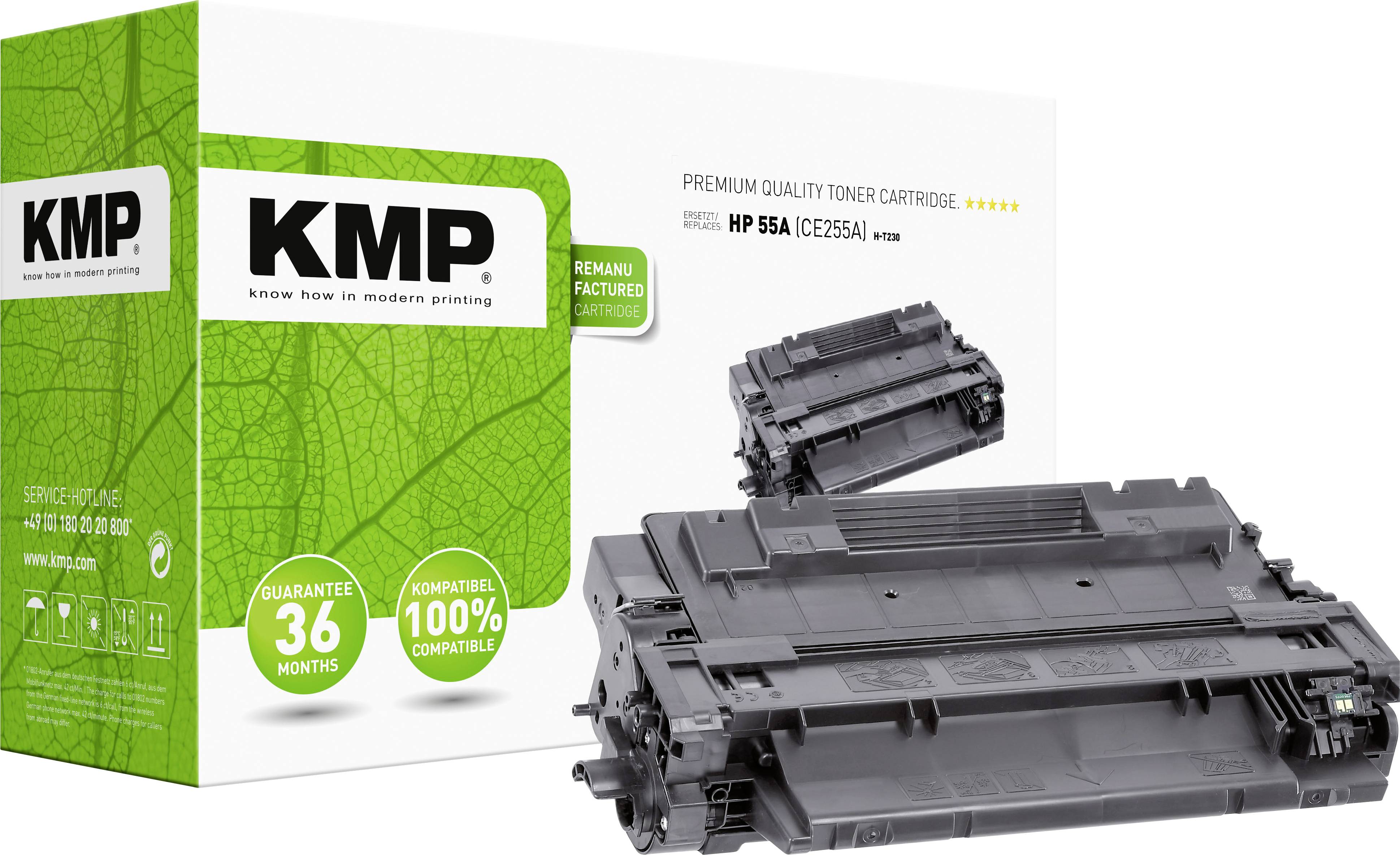 KMP Toner ersetzt HP 55A Kompatibel Schwarz 6000 Seiten H-T230 1222,8000